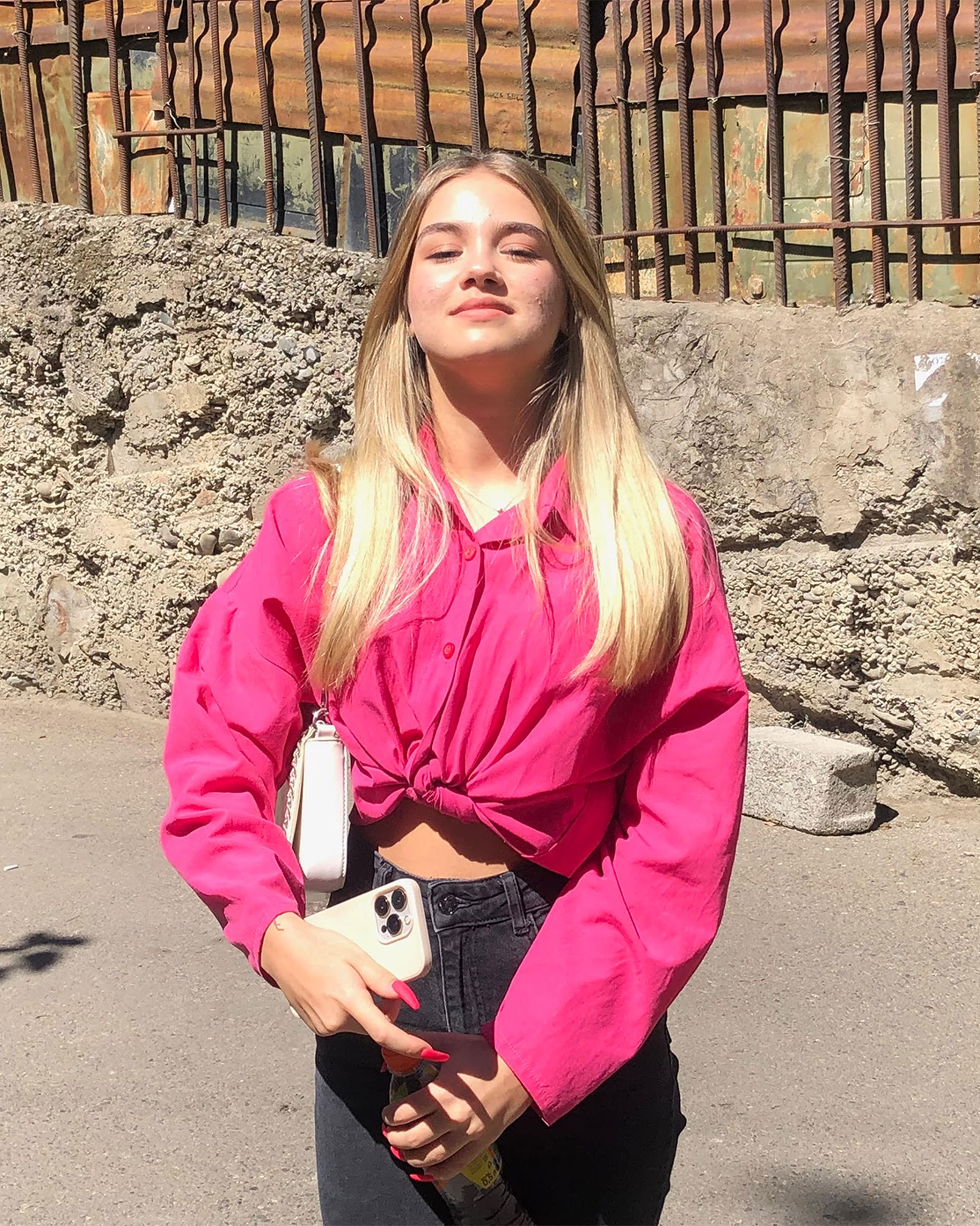 Lola Svanidze says some Georgians swear at her in the street for speaking Russian.