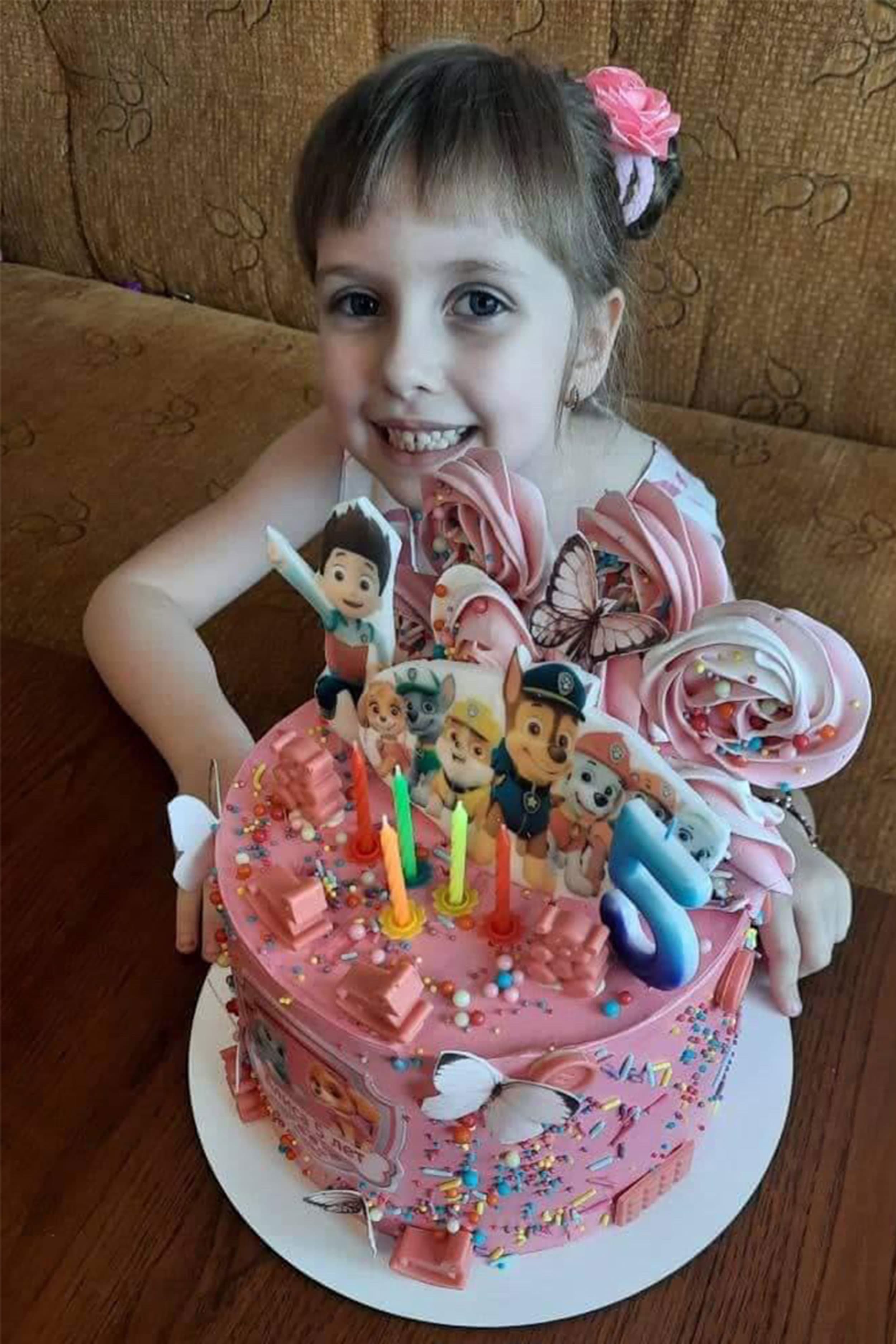 Victoria Obidina's daughter, Alisa, celebrates her birthday