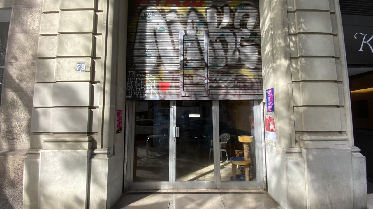 This address is listed on an official police website back in China as an “Overseas Police Service Center,” but the locale appears abandoned. 