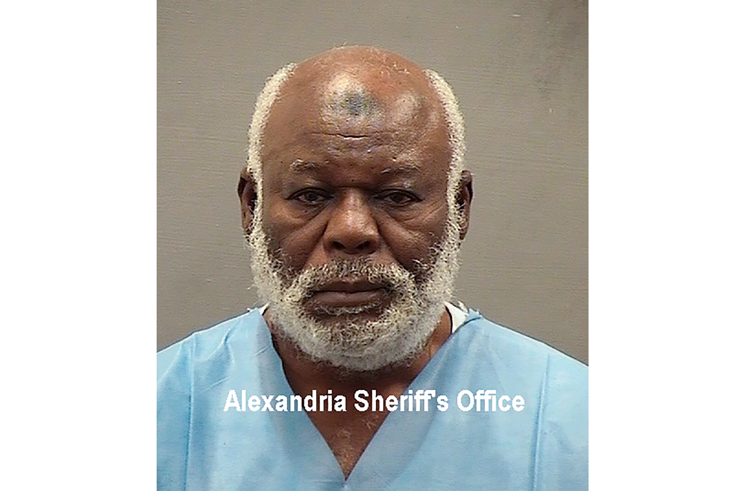 This image shows Abu Agila Mohammad Mas’ud Kheir Al-Marimi, who is in custody at the Alexandria Adult Detention Center in Alexandria, Va., Dec. 12, 2022.