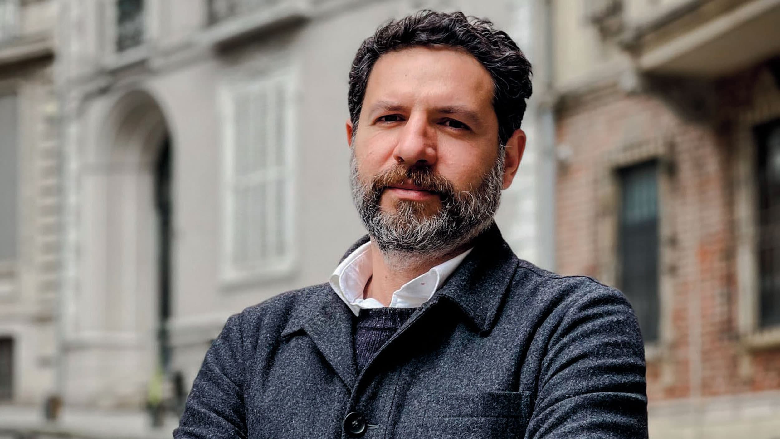 Ghaith Abdul-Ahad, author of the book, "A Stranger in Your Own City: Travels in the Middle East's Long War," in Istanbul, Turkey.