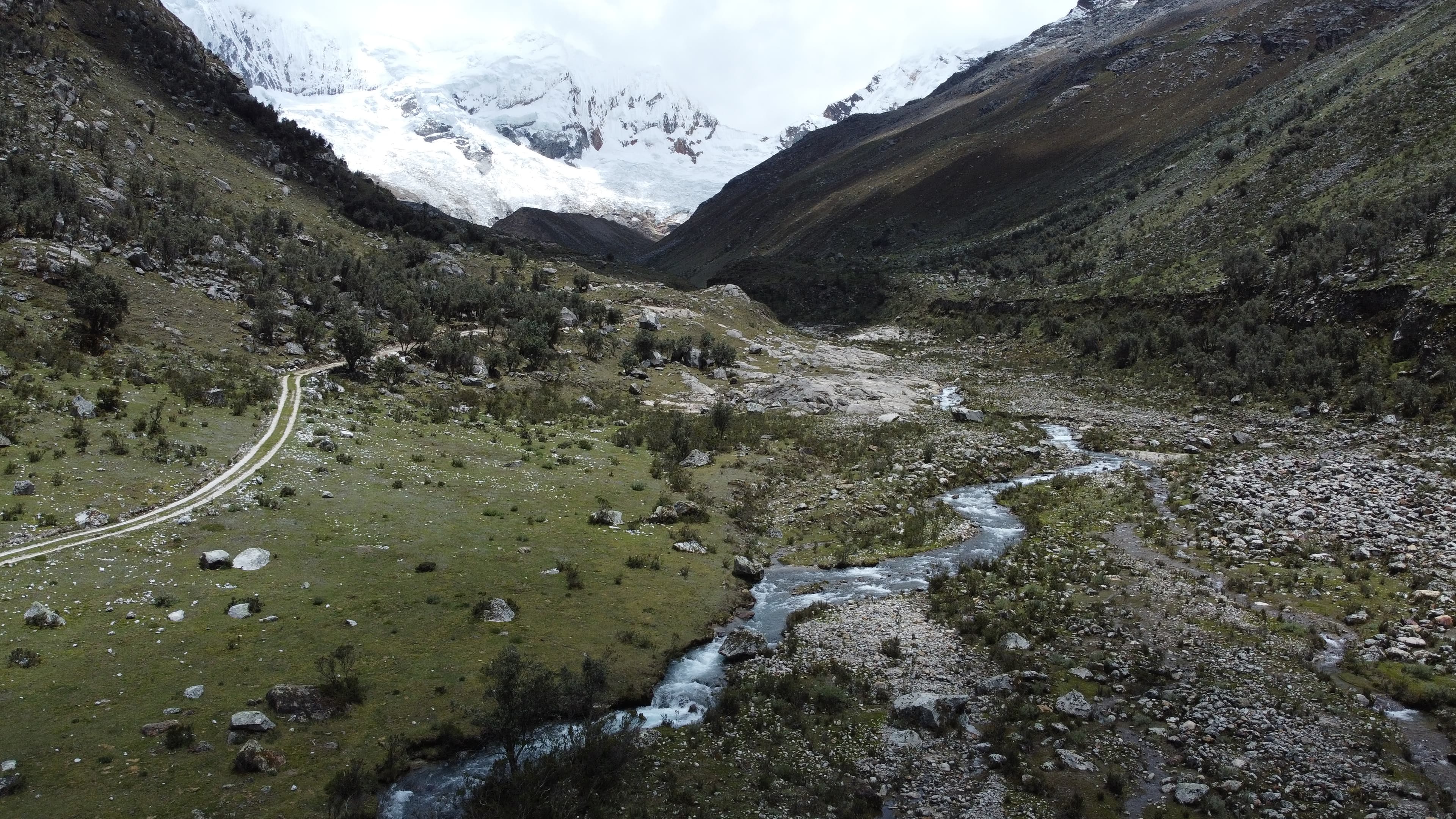 As glaciers melt in different parts of the world, they are more likely to cause floods in mountainous areas.