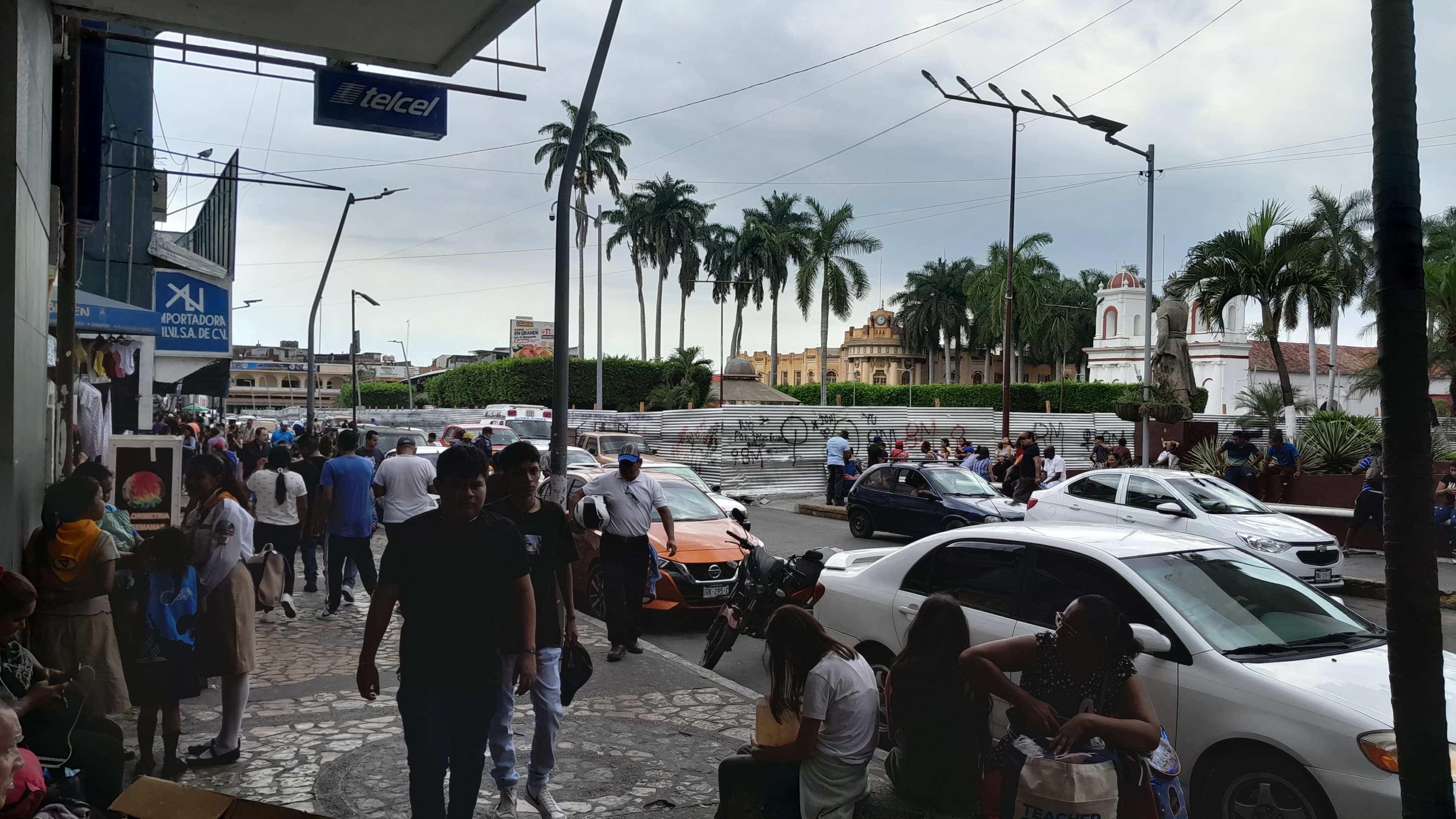 downtown street view