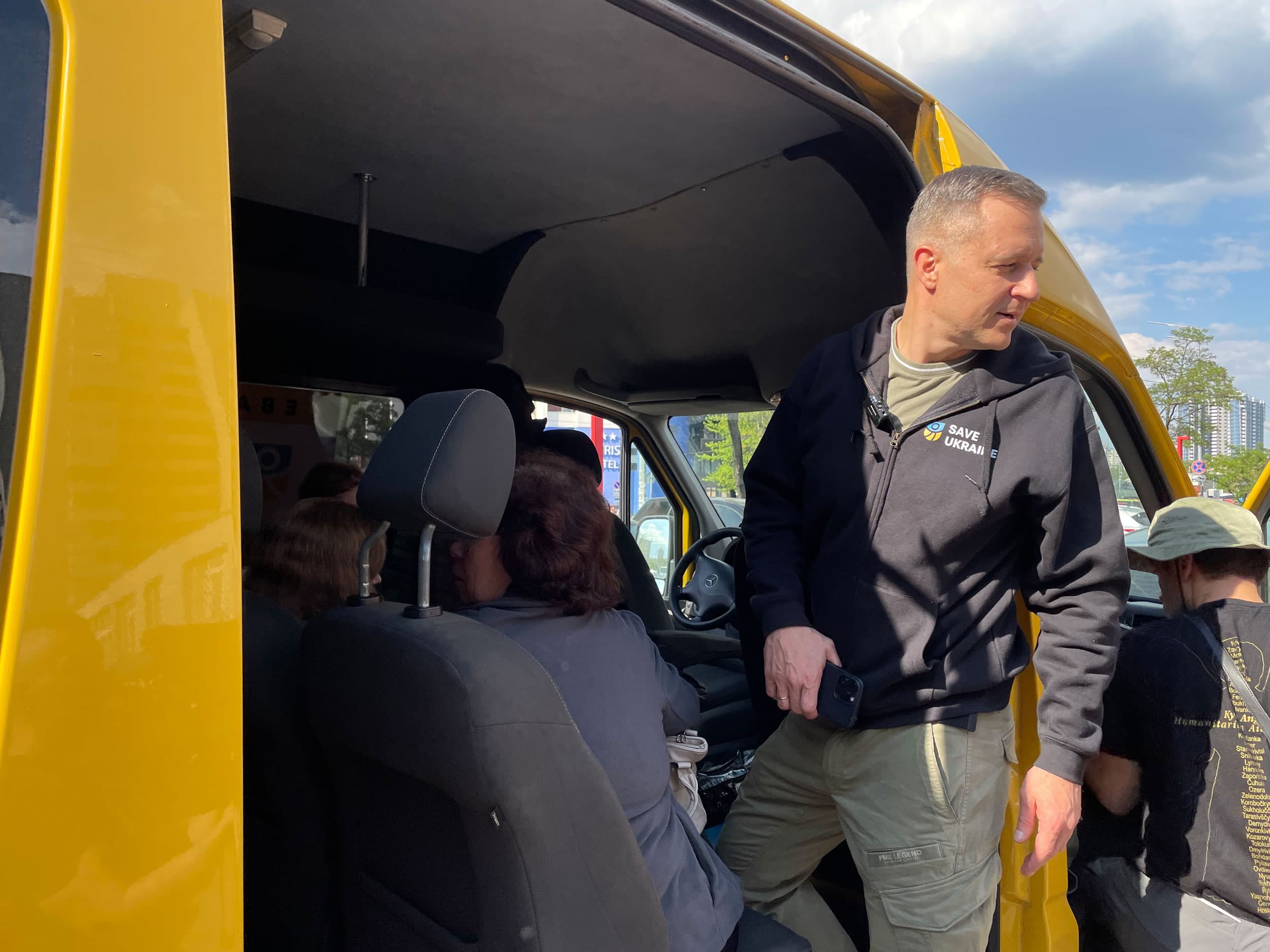 Mykola Kuleba, the founder and CEO of Save Ukraine.