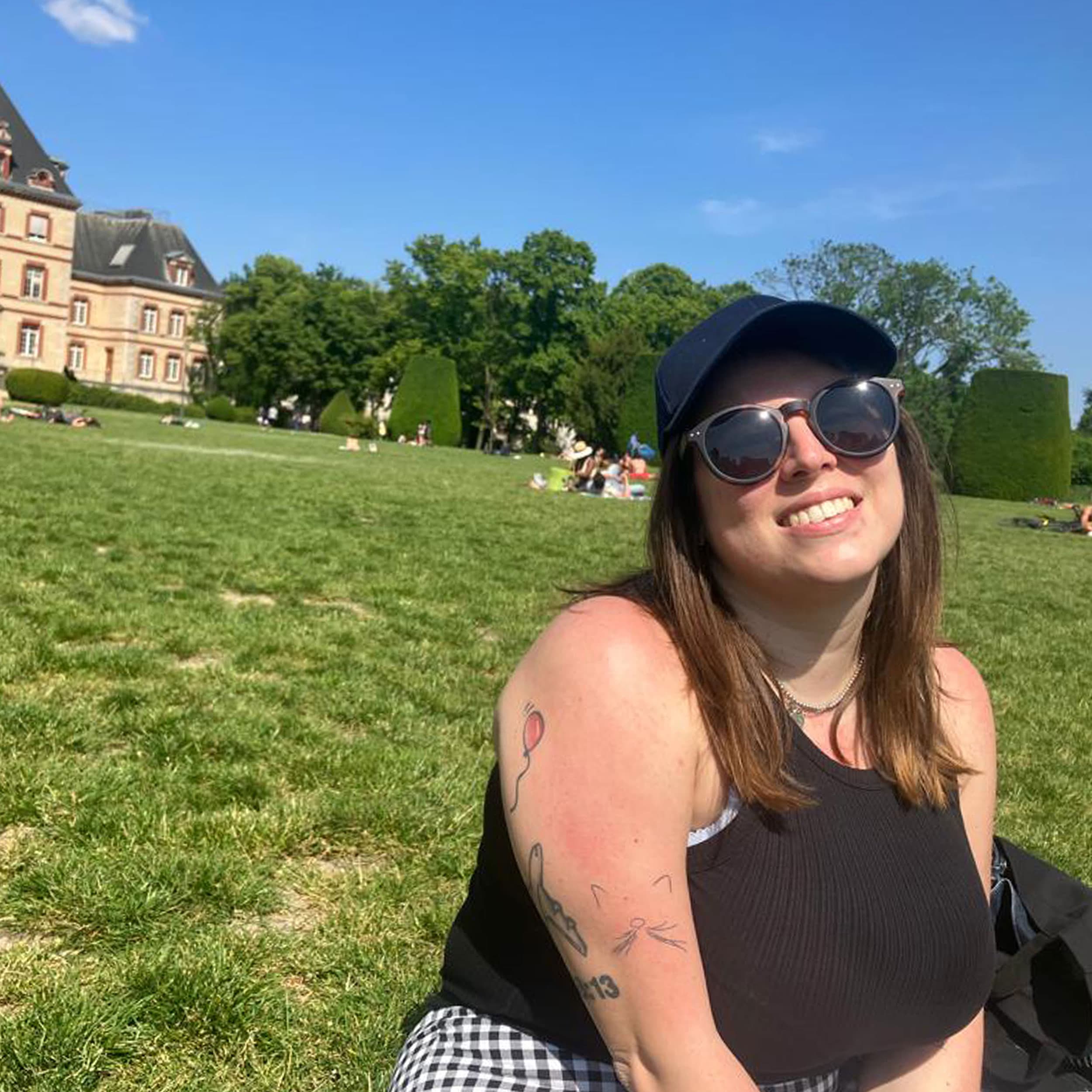 Sara Penge, 29, has studied political science at universities in Italy and France, with both of her degrees carrying equal recognition.