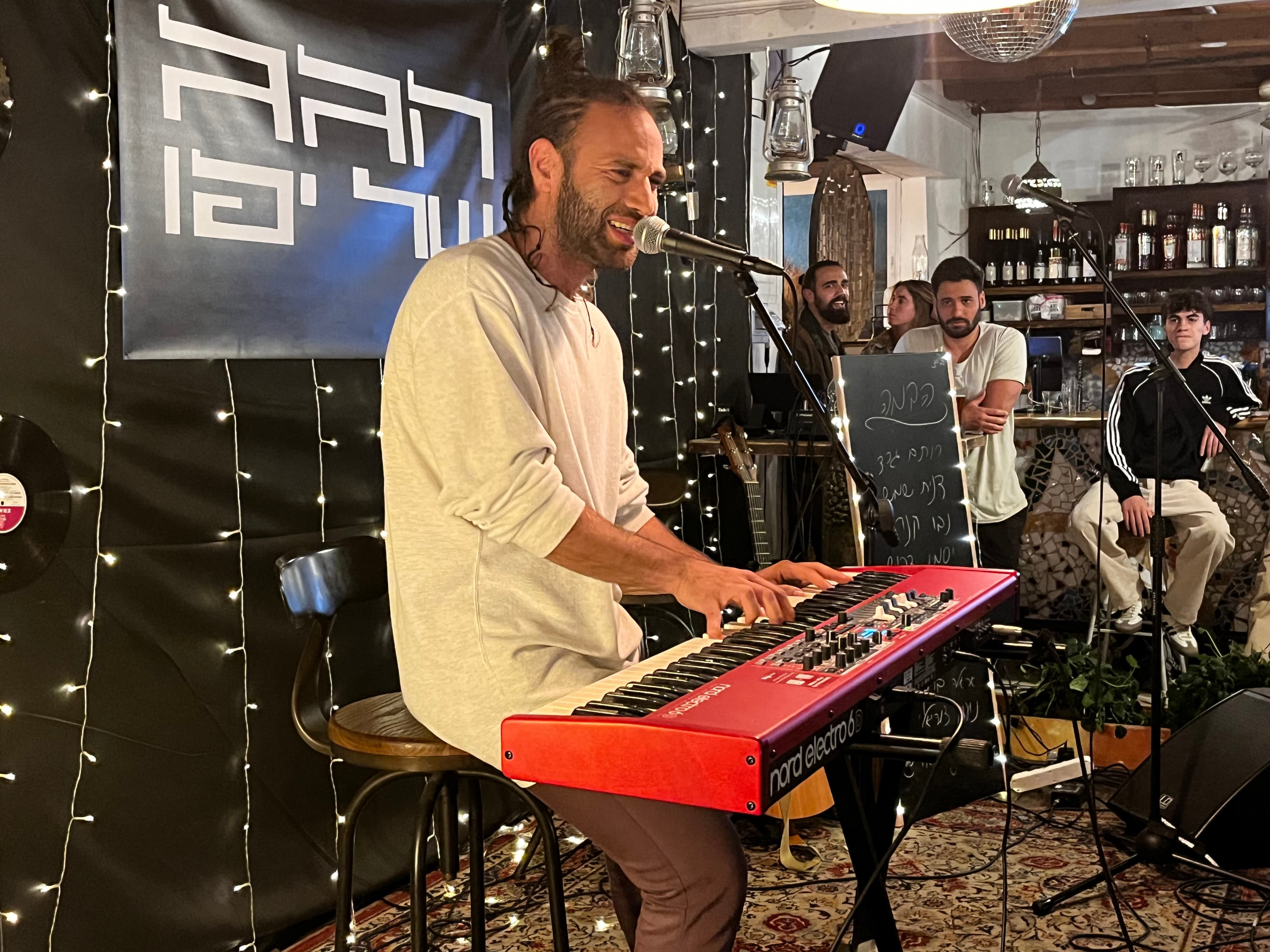 Rapper Noam Tsuriely records songs in both Hebrew and Arabic so Israelis and Palestinians can learn each other’s languages and understand each other better.