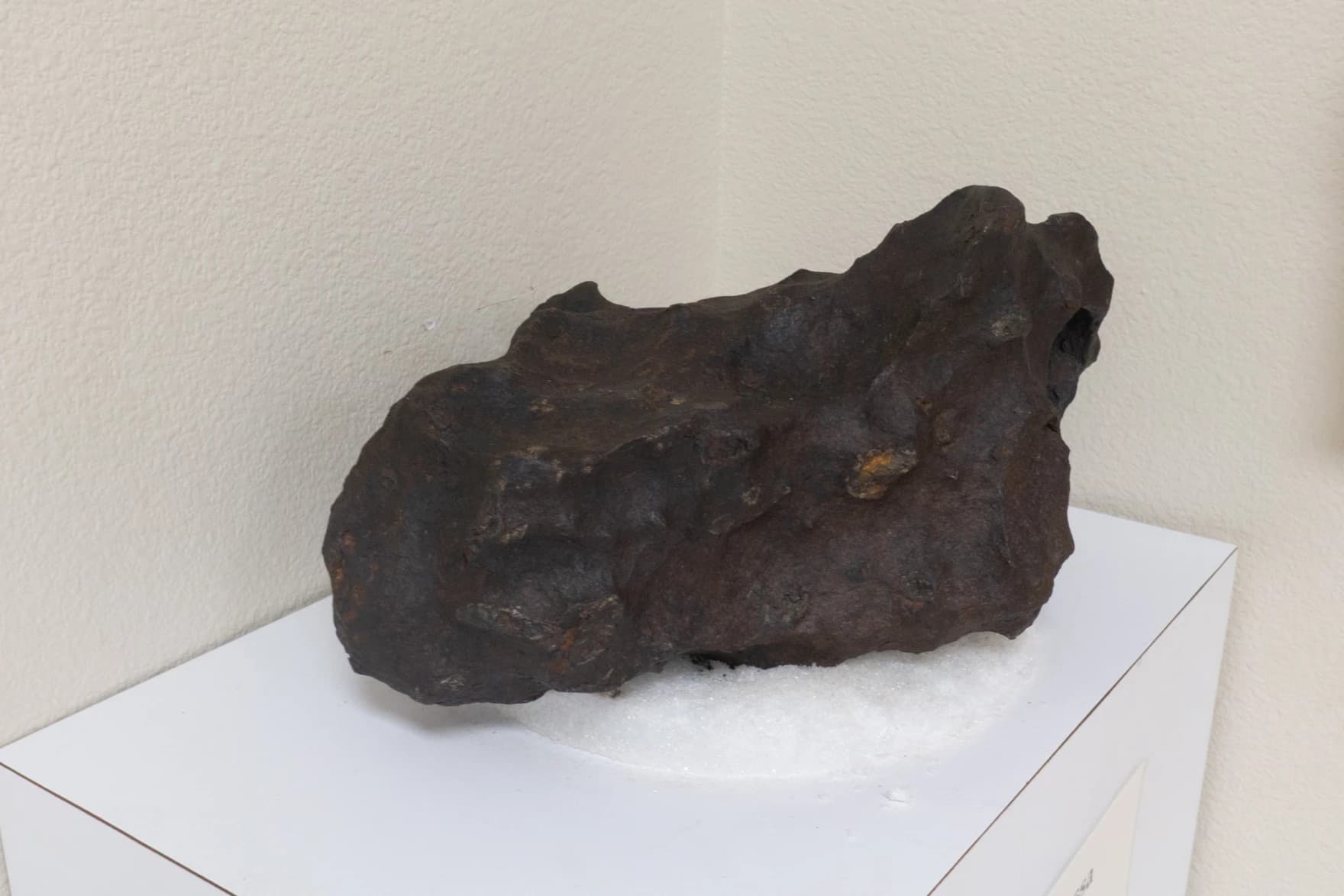 meteor rock on a stand