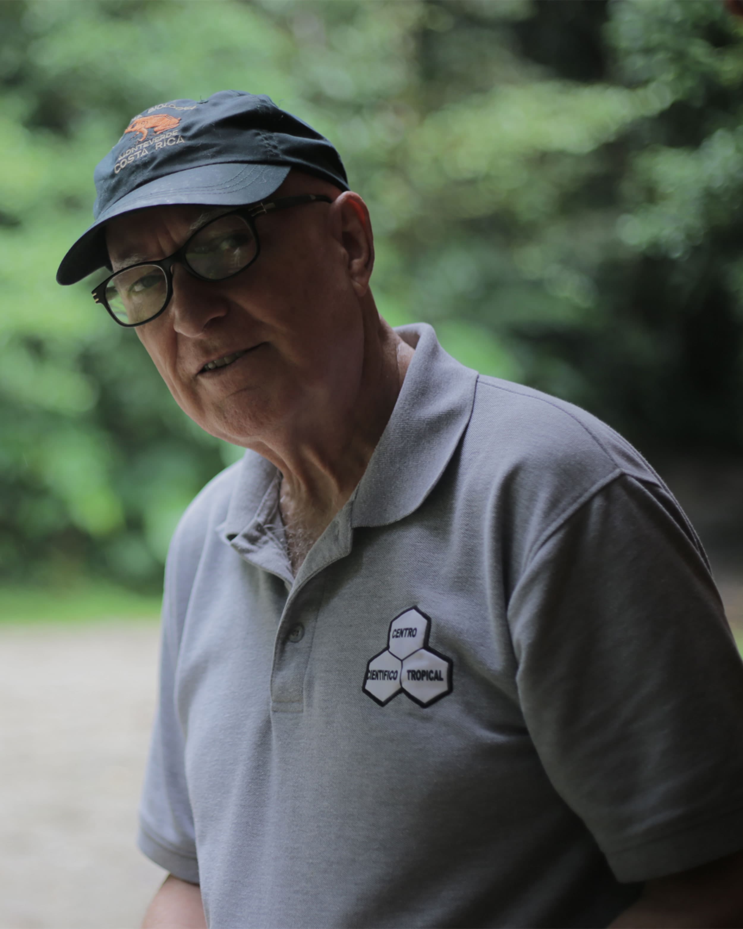 Alan Pounds is a residen scienists in Monteverde in Costa Rica and has been at the reserve since the 1980s.