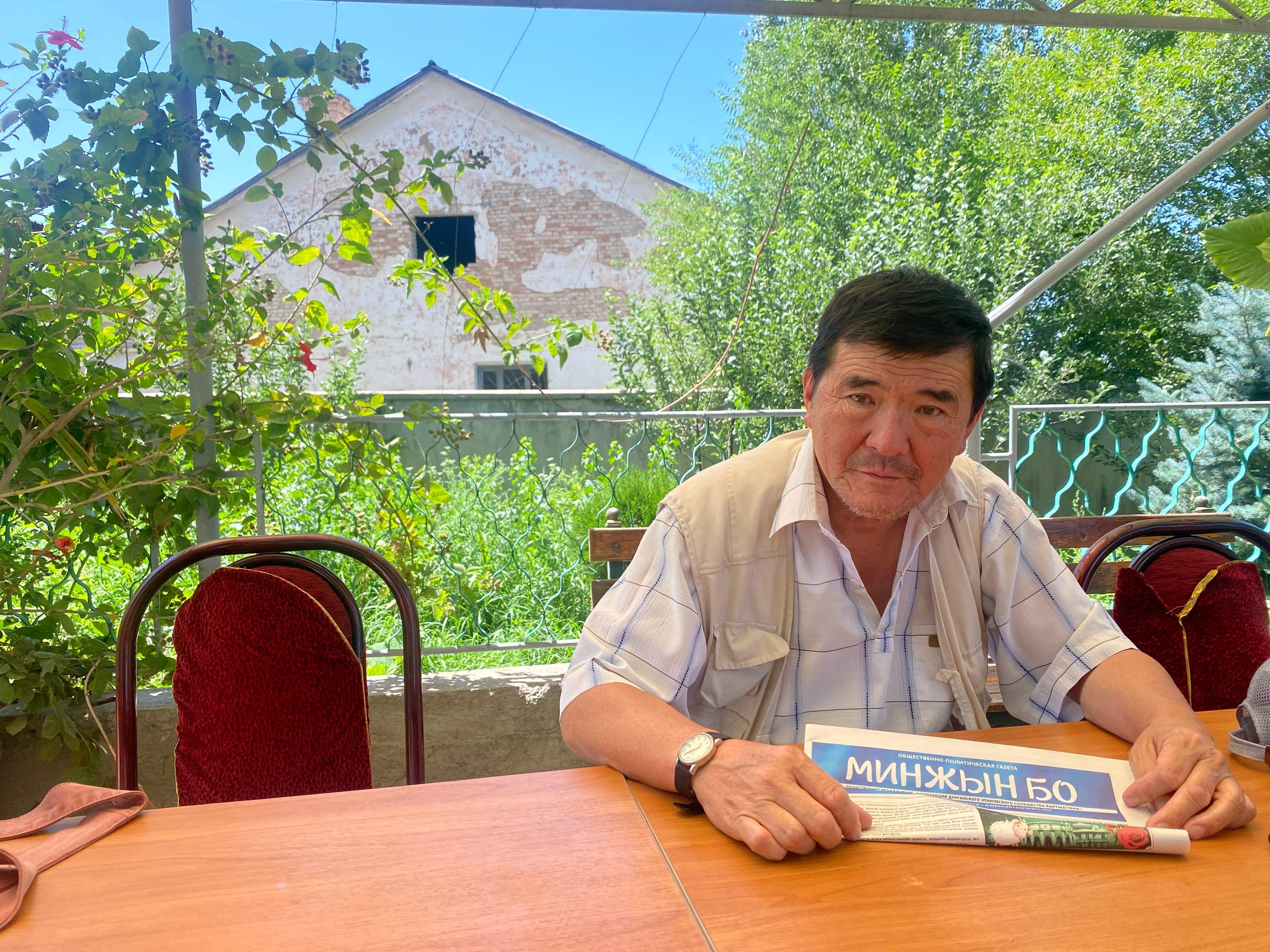 Anvar Nanshanlo of Karakol, Kyrgyzstan, heard the story about the Urkun from other family members. 