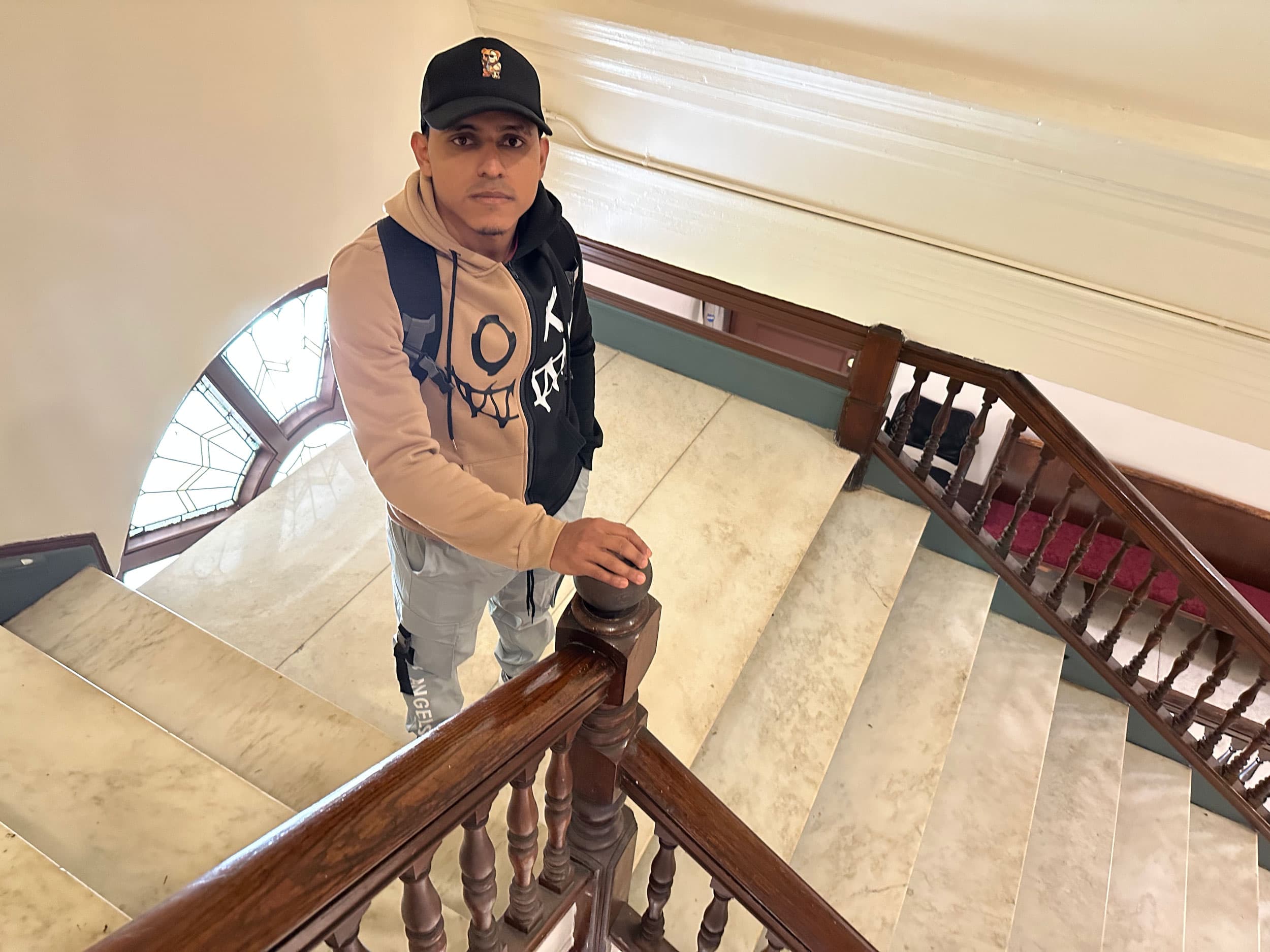 Venezuelan immigrant Angel Herrera lived at St. Paul and St. Andrew United Methodist Church from May until September of this year.