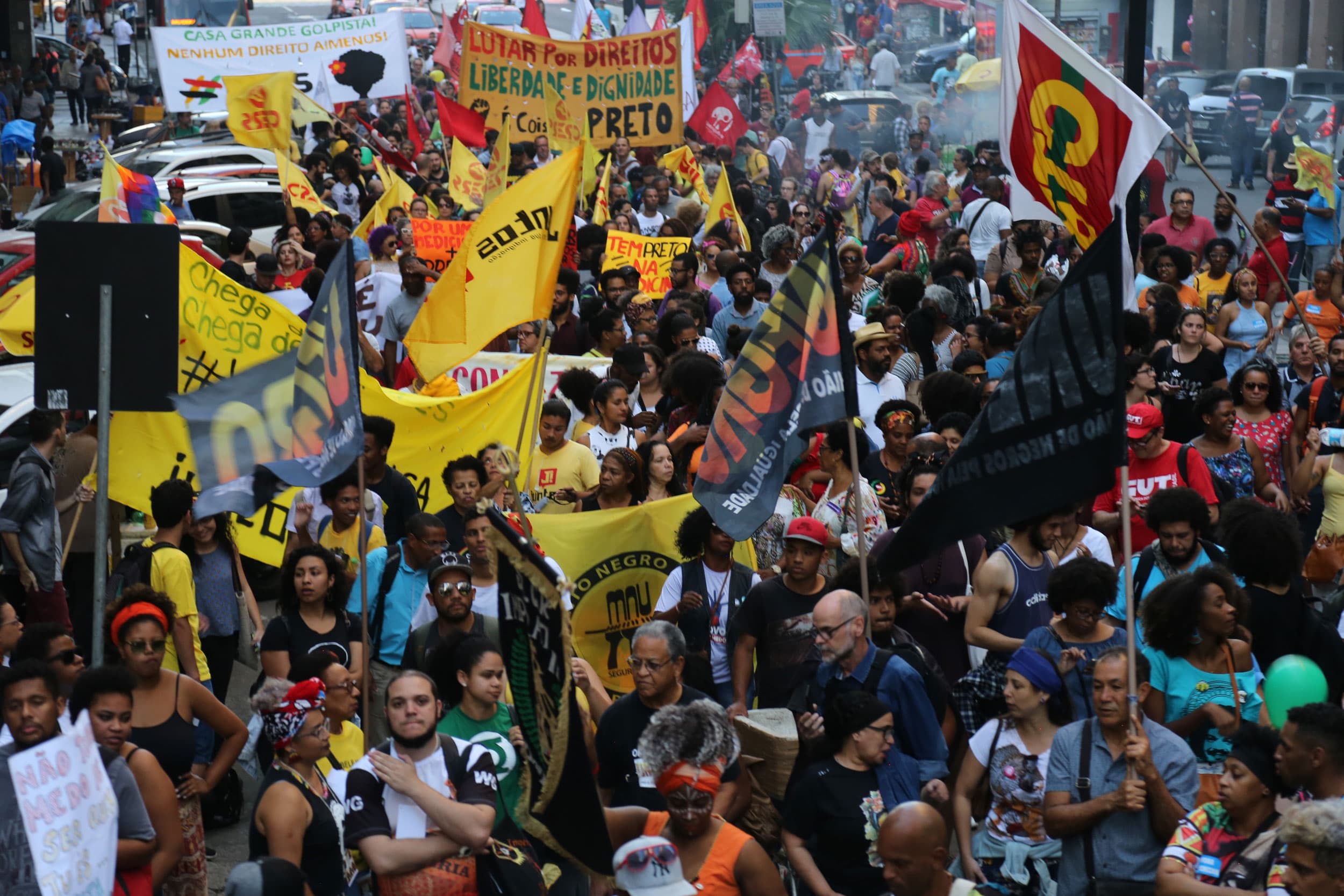 On Black Consciousness Day in Brazil, many quilomobo community members continue to protest for their rights.