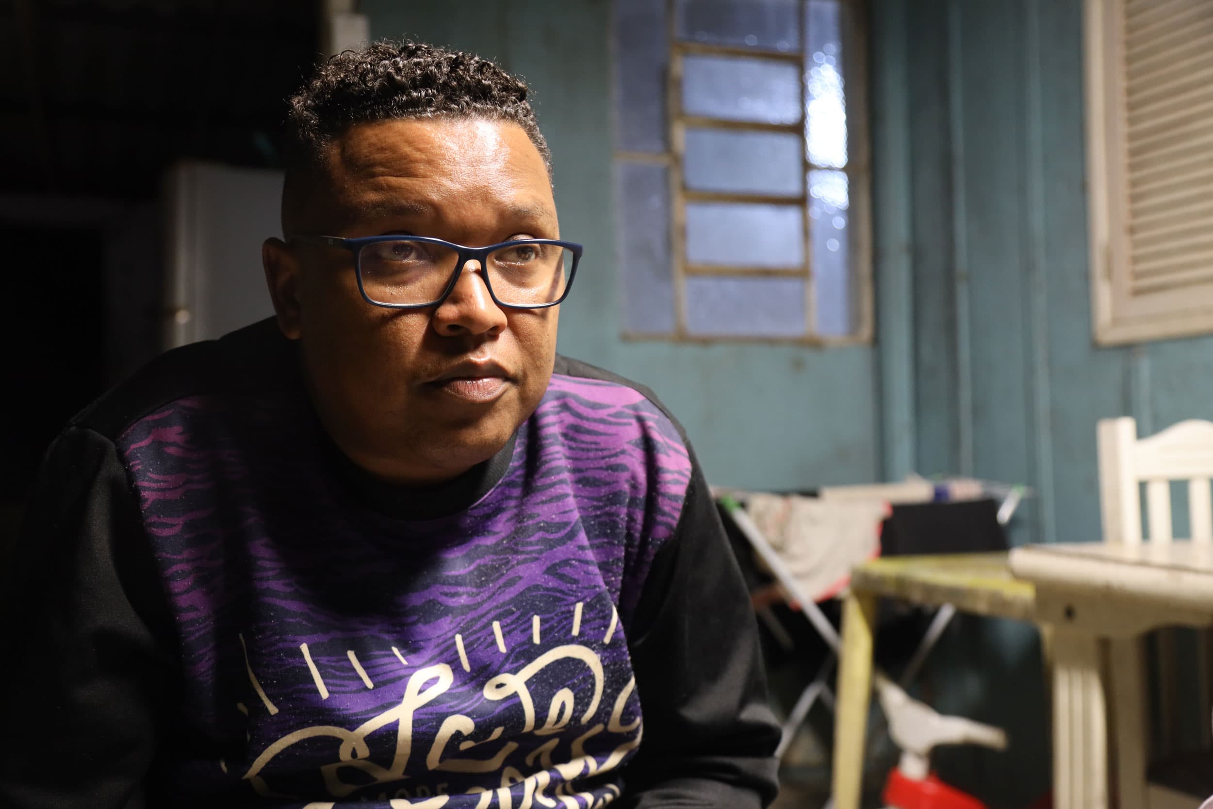 Sandro Lemos is part of the Lemos Family Quilombo.