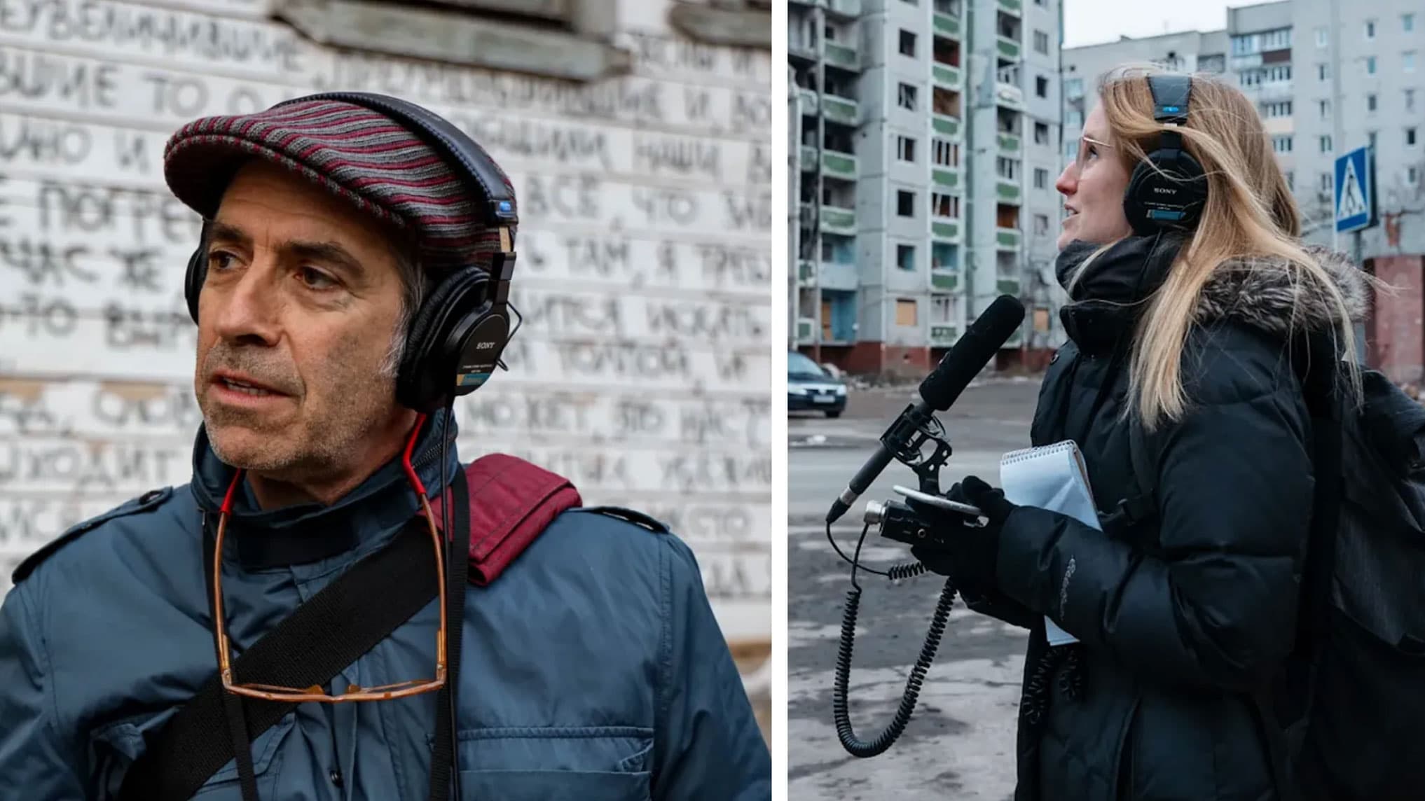 Marco Werman and Carolyn Beeler, co-hosts, "The World."