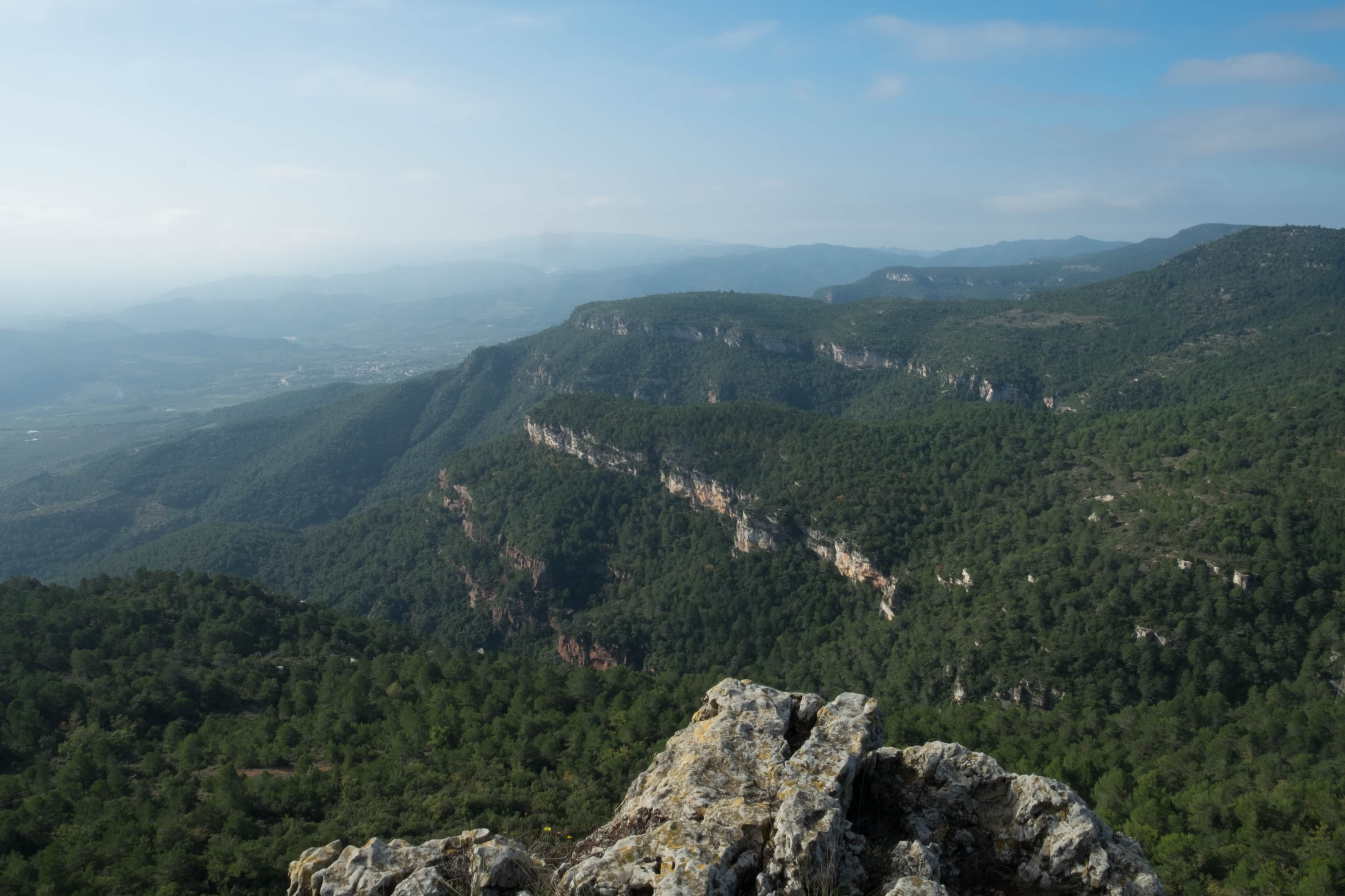 The view from La Mussara