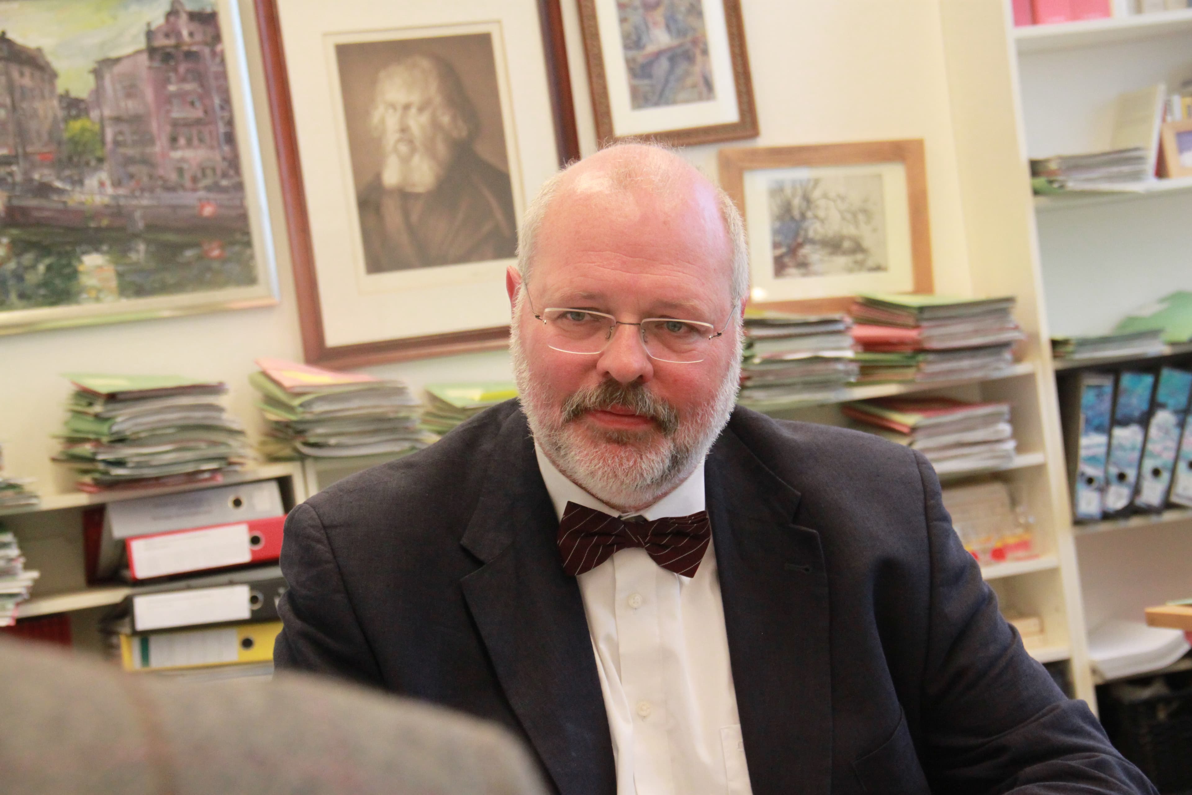 Engelhard Mazanke, the head of immigration affairs for Berlin, says German officials try to avoid using the German word for deportation. He says it's too reminiscent of the Nazi deportations of the Jews during the Holocaust.