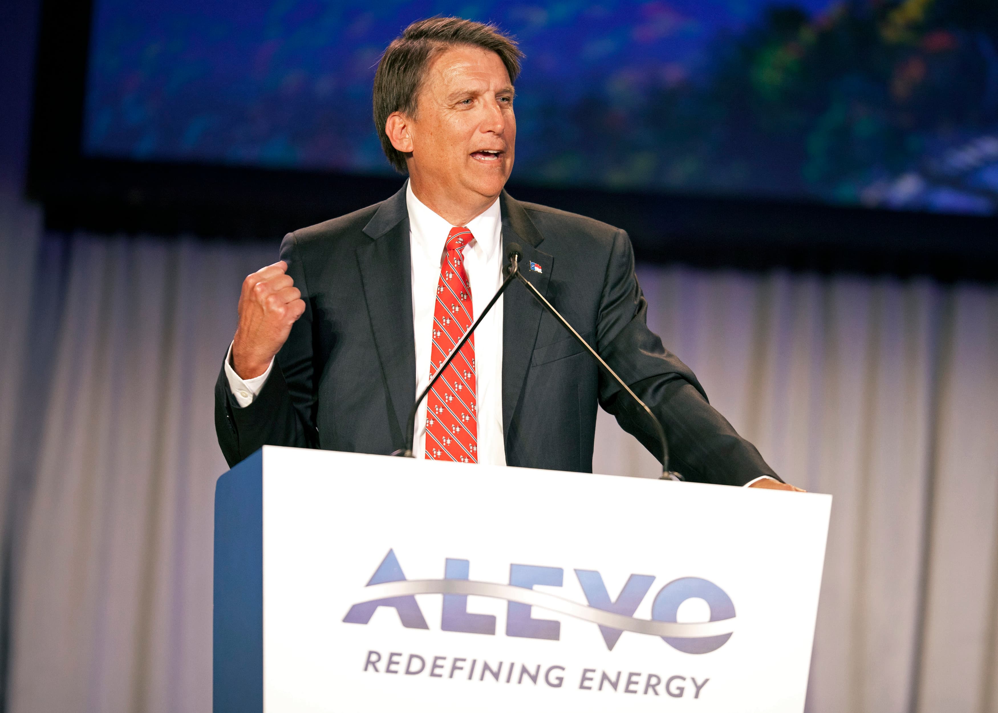 North Carolina governor Pat McCrory