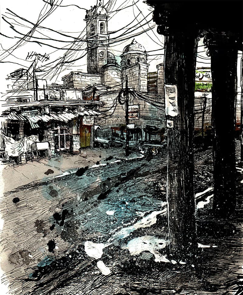 Illustration of Mosul, Iraq