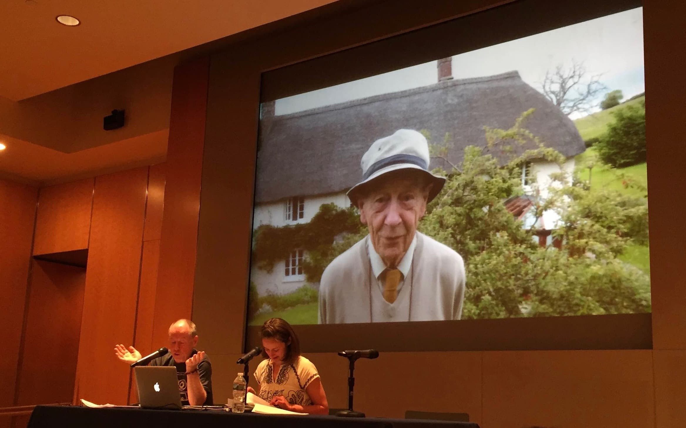 Patrick introduces his dad who learned Irish at school but retained very little of it.