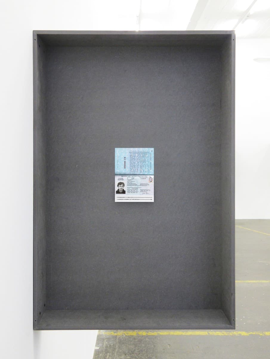 Hungarian passport exhibit