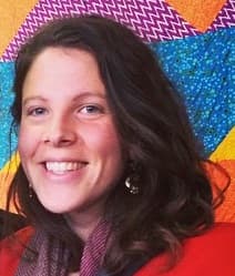 Woman smiling for camera