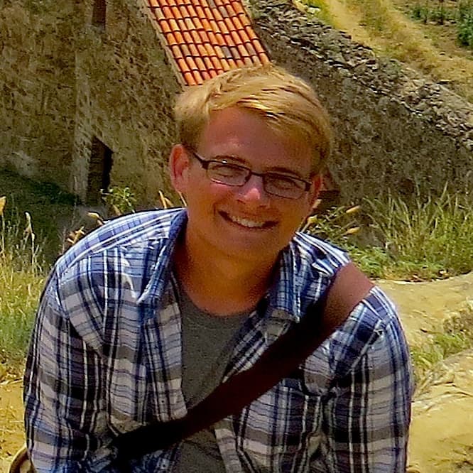 Man smiling outdoors