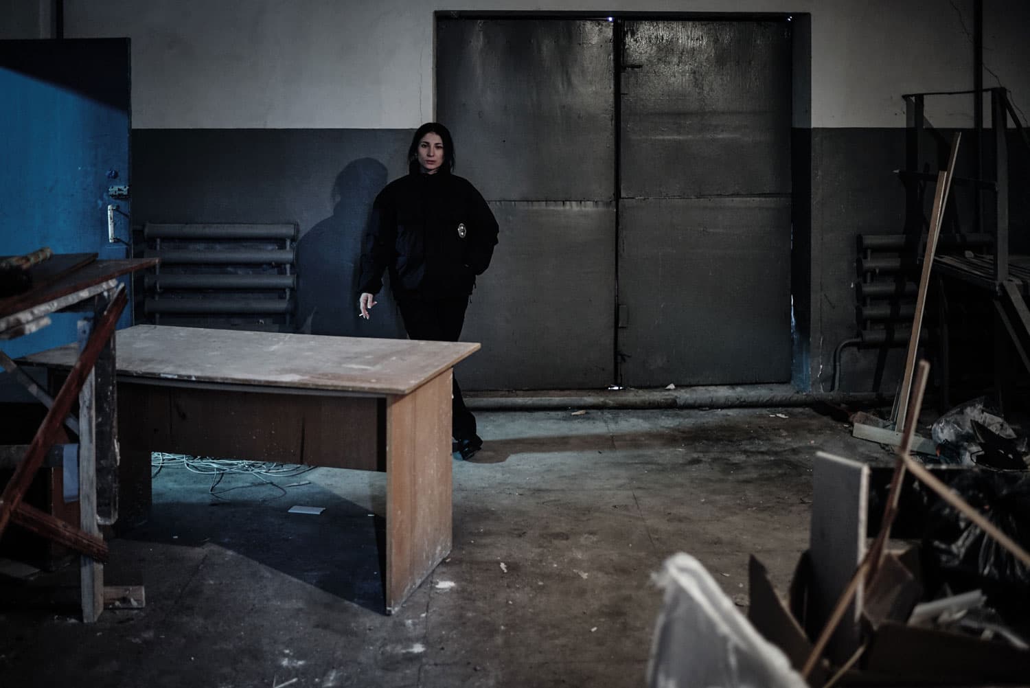 Lt. Maya Breslavski on her first day as Borispol's chief of police.