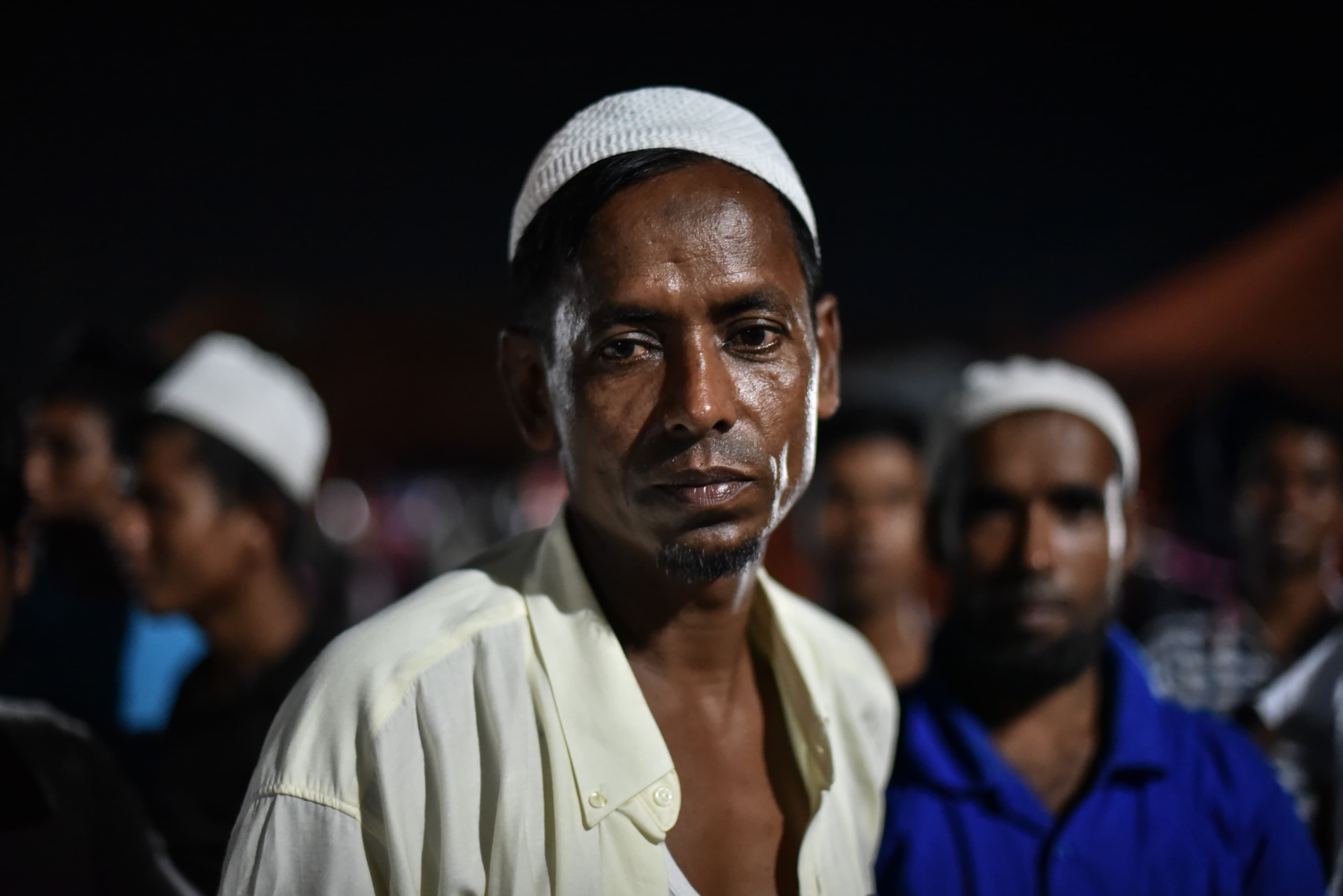 Sahi Dullah is a Rohingya refugee living in a camp in Bayeun, East Aceh, Indonesia. He was a shopkeeper back in Myanmar before he journeyed by boat with other Rohingya and Bangladeshi with Malaysia as their destination.