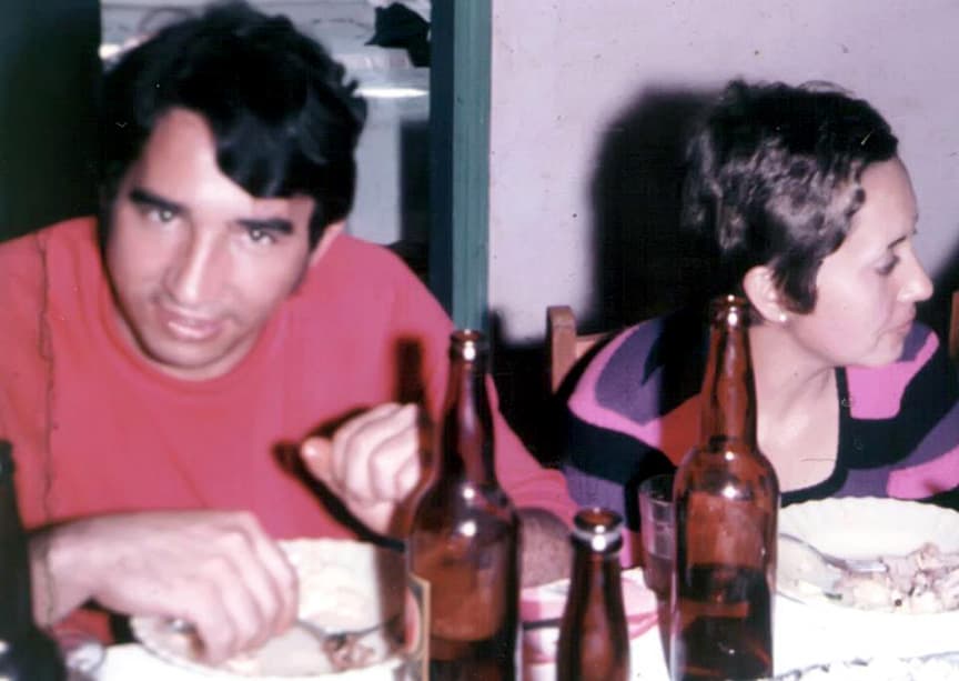 Samuel Faria and Geni Roque