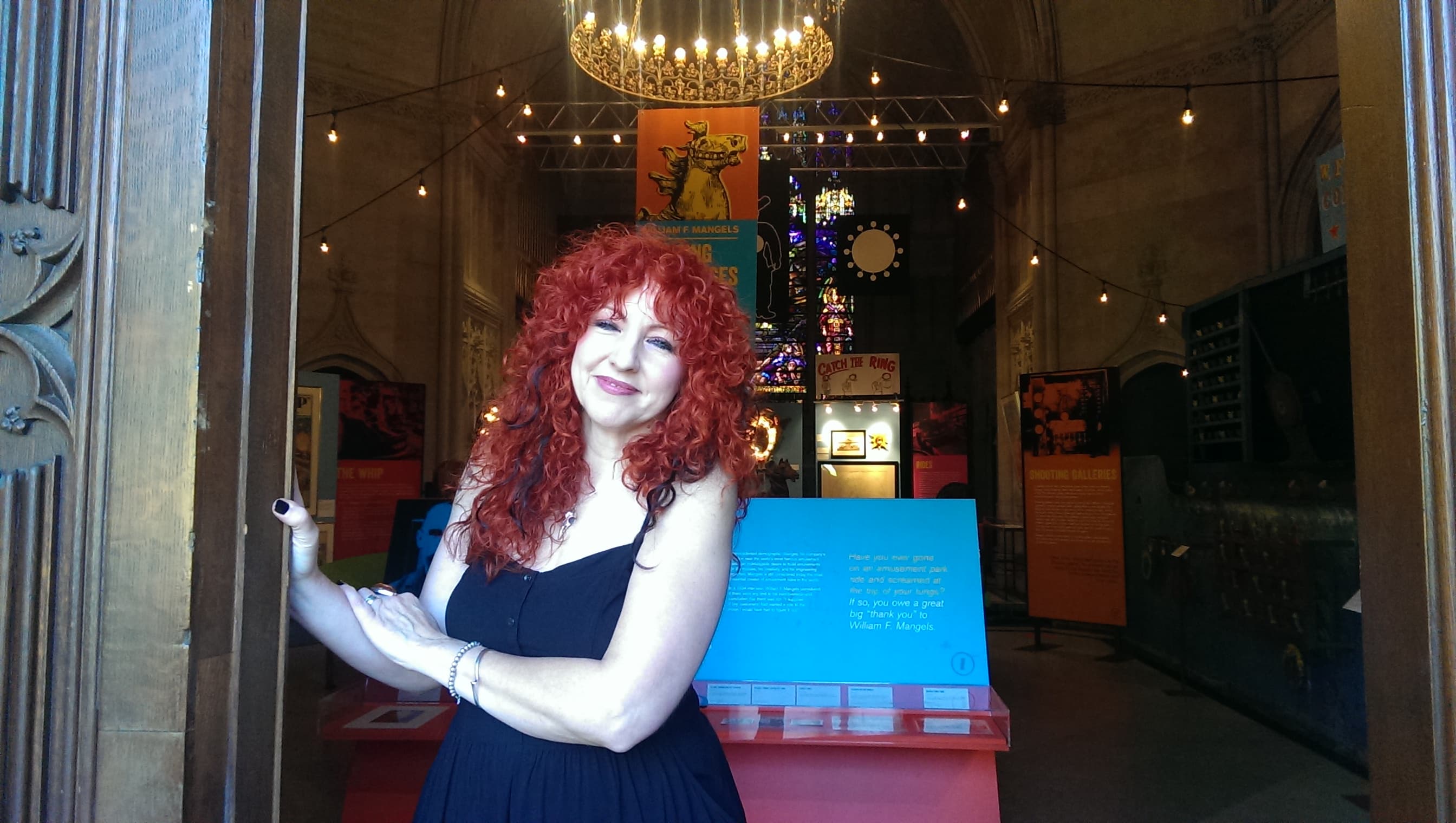 Lisa Mangels, great-granddaughter of William F. Mangels, the King of Coney Island.