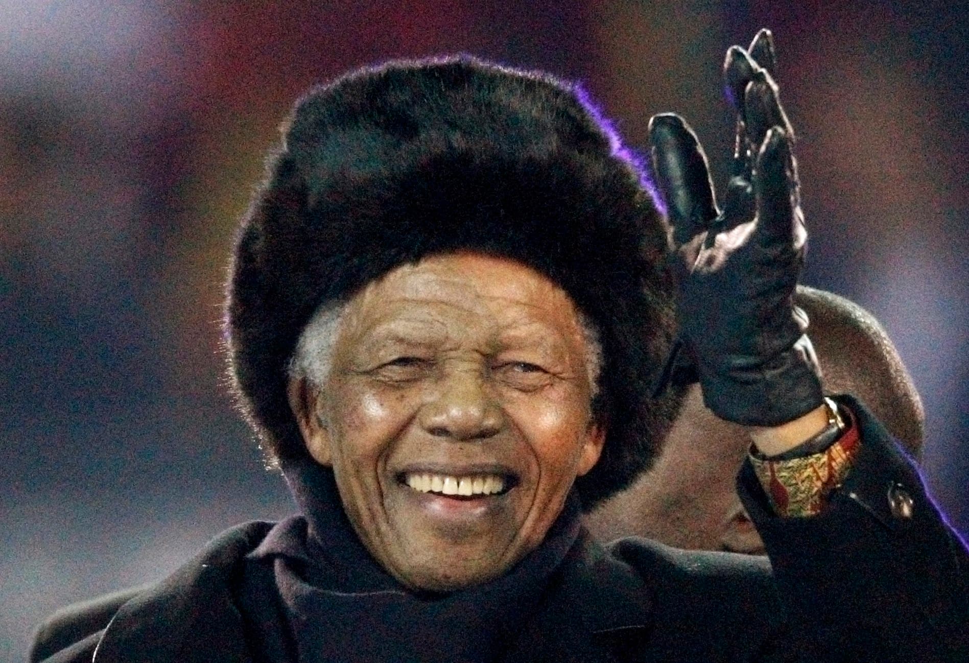 Nelson Mandela in 2010