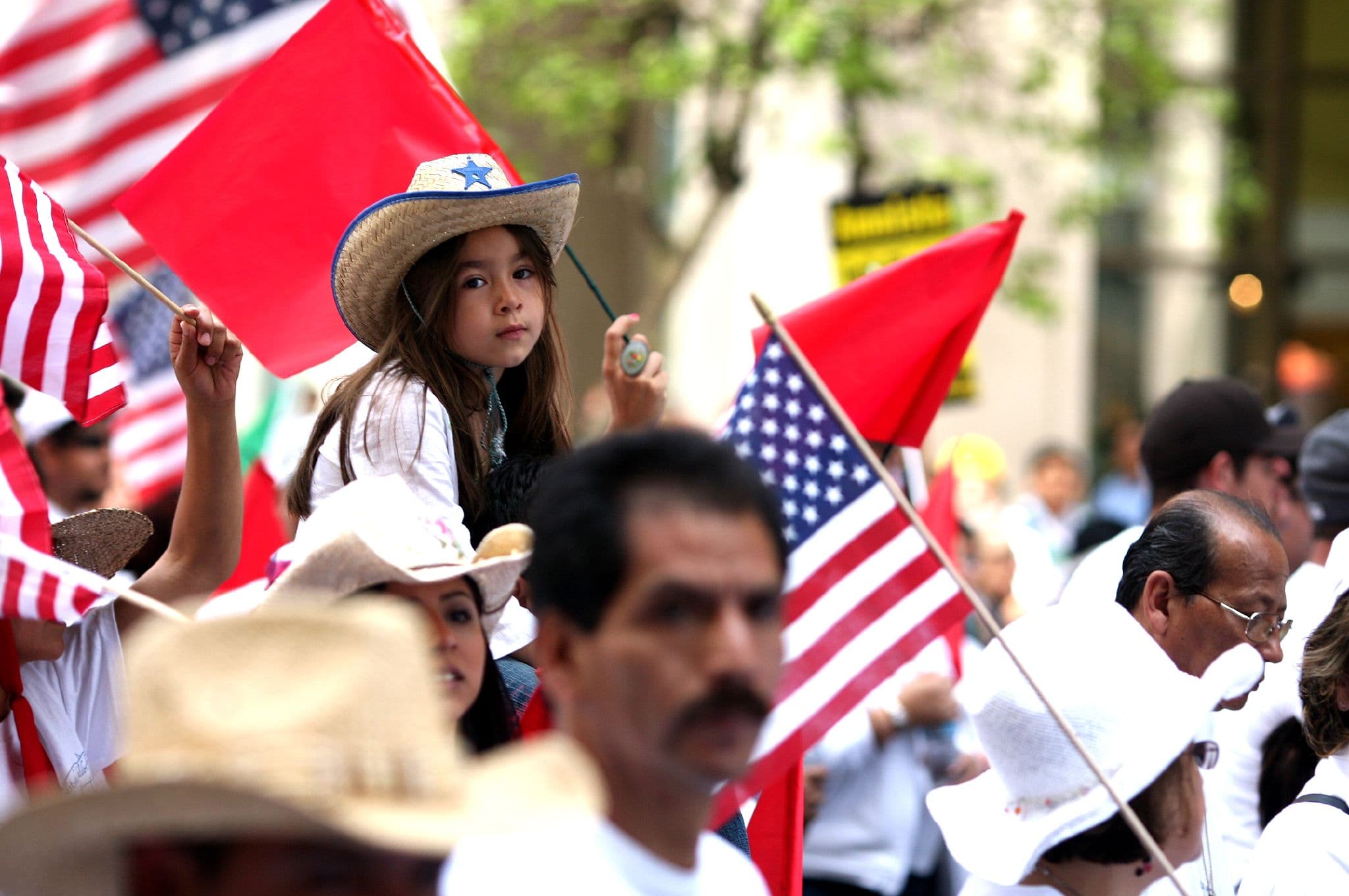 immigration rally