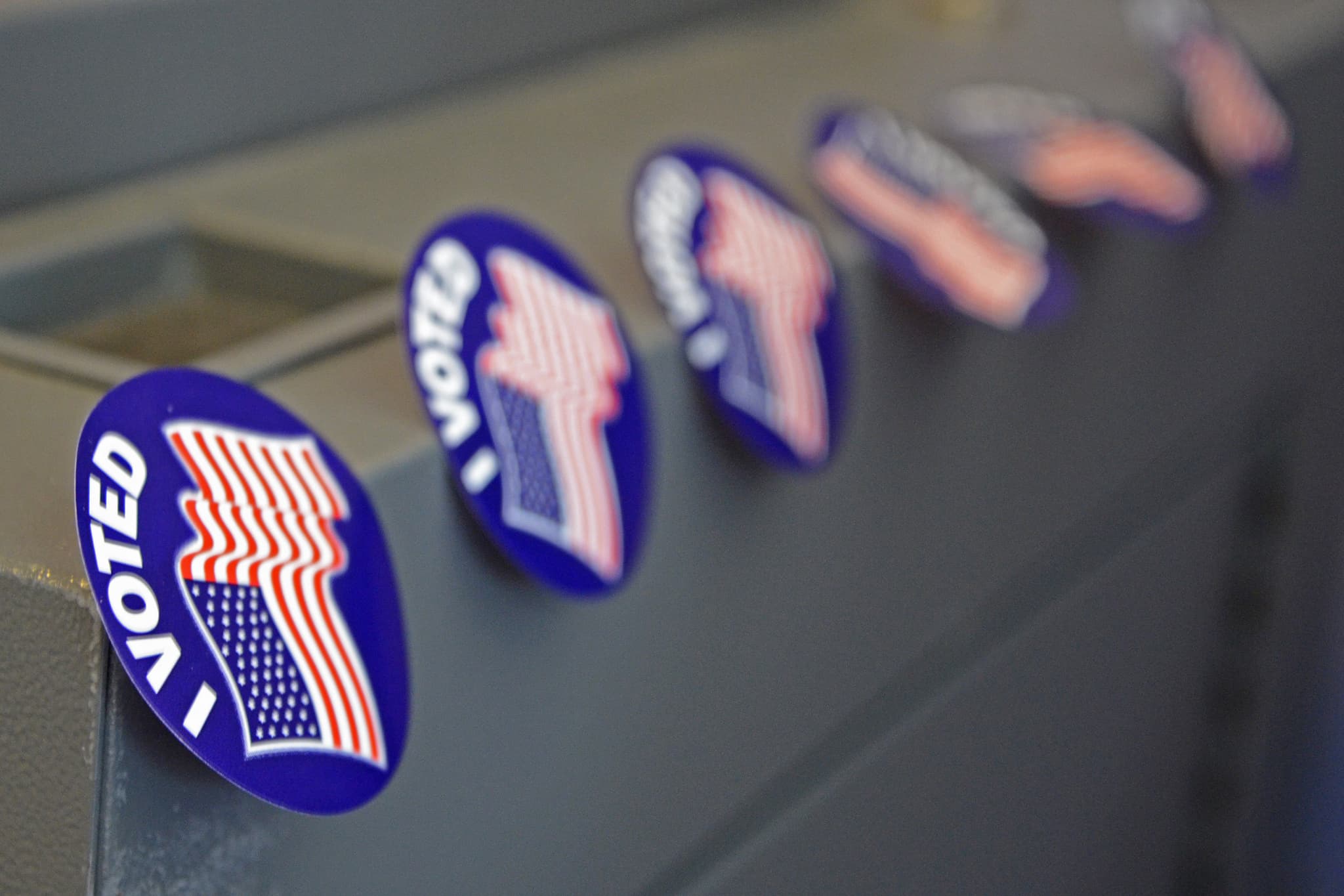 Voting stickers