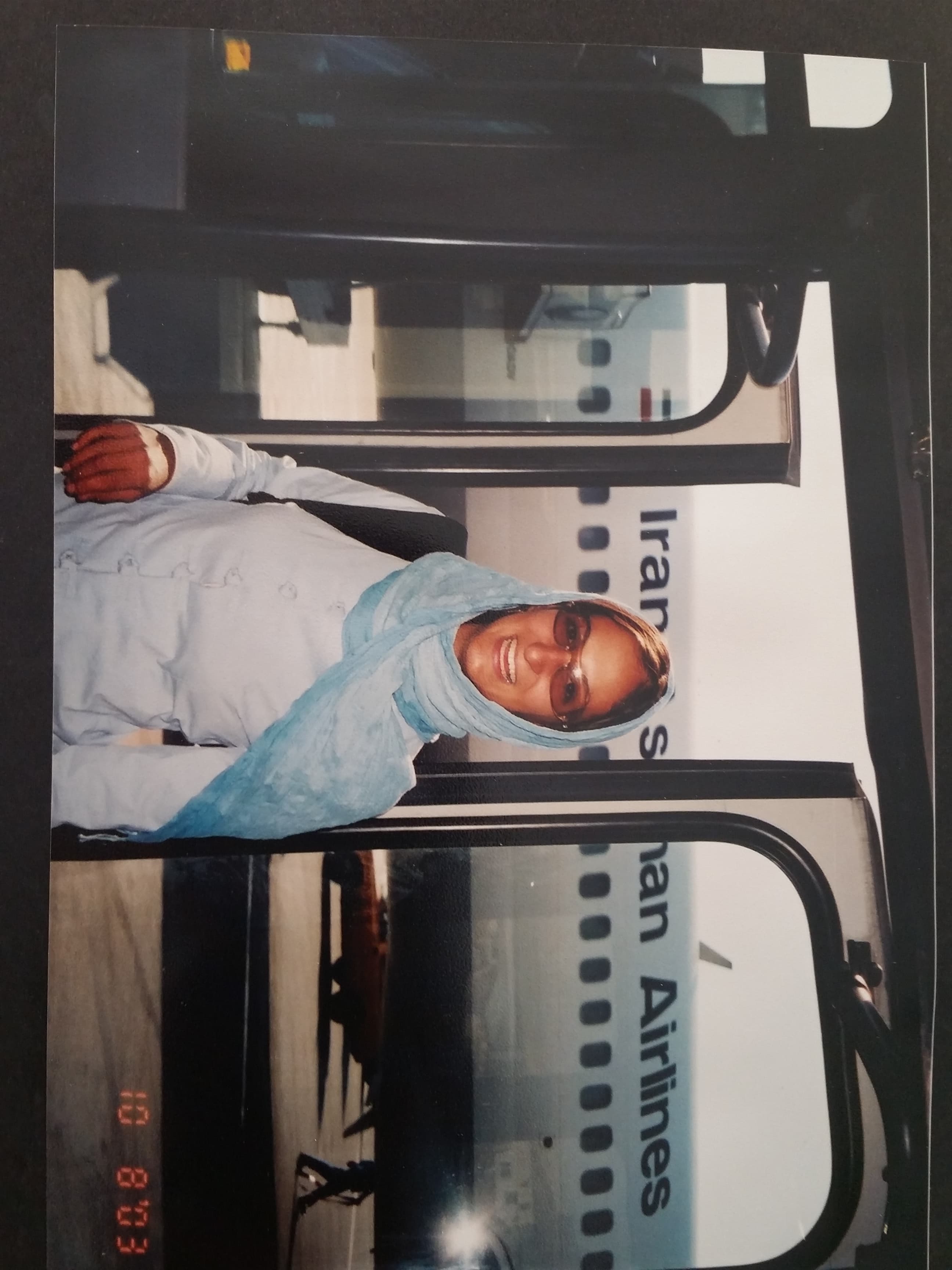 Maryam Abolfazli in Iran.