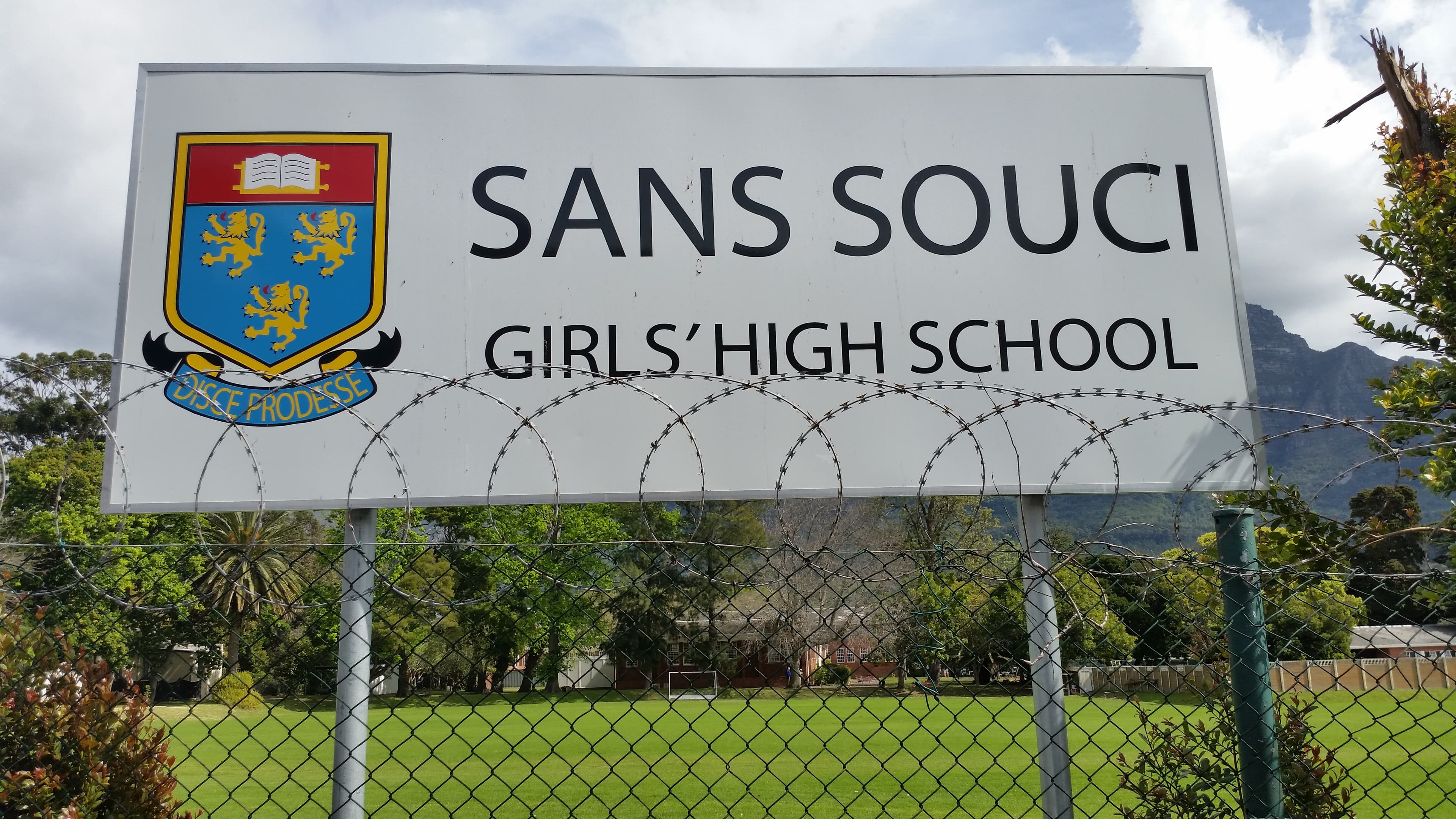 Sans Souci girl's school in Cape Town.