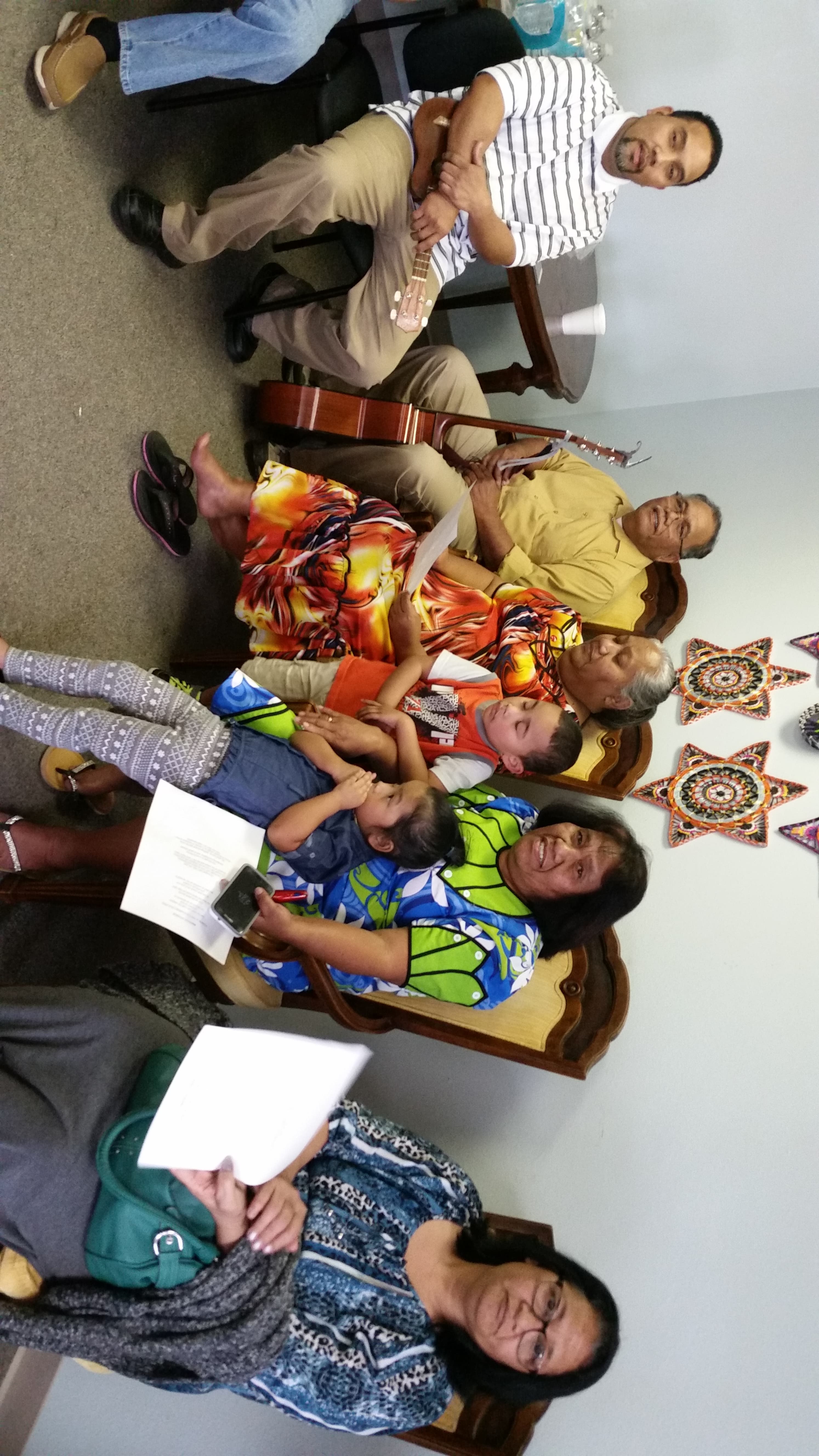 A gathering of Marshallese immigrants in Springdale, AR