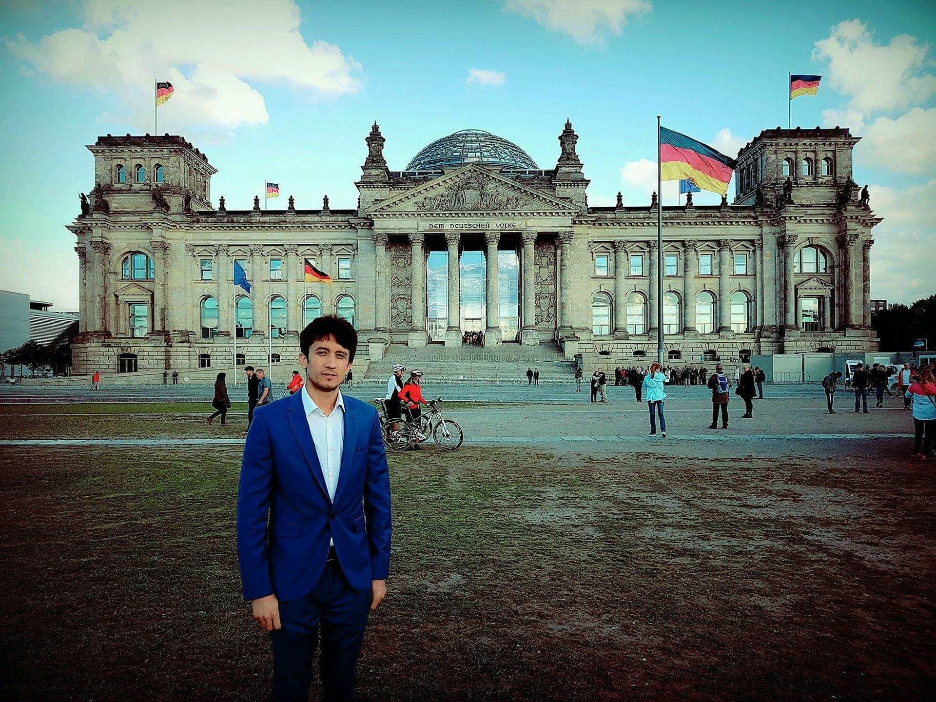Afghani refugee, Ahmad Wali Temory, has worked in Germany's parliament with the goal of helping preserve the policies that brought him to Germany.