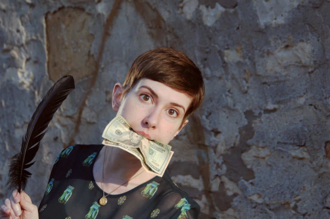 Poet Patricia Lockwood, whose new collection titled "Motherland Fatherland Homelandsexuals" was recently published.