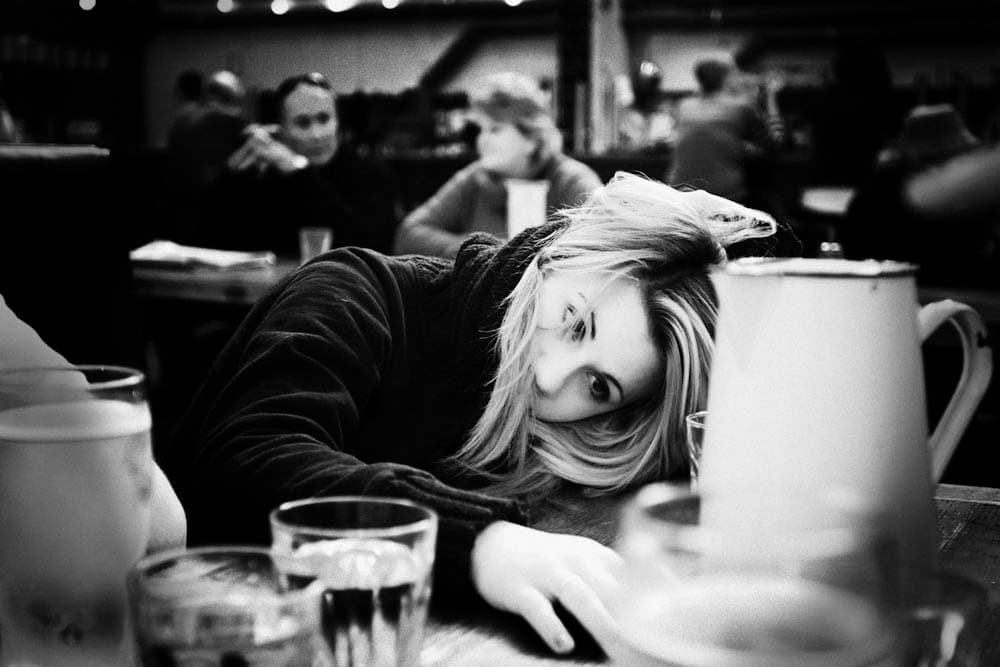 What's happening in this bored young woman's brain? Scientists aren't totally sure, but suspect that it is mostly beneficial