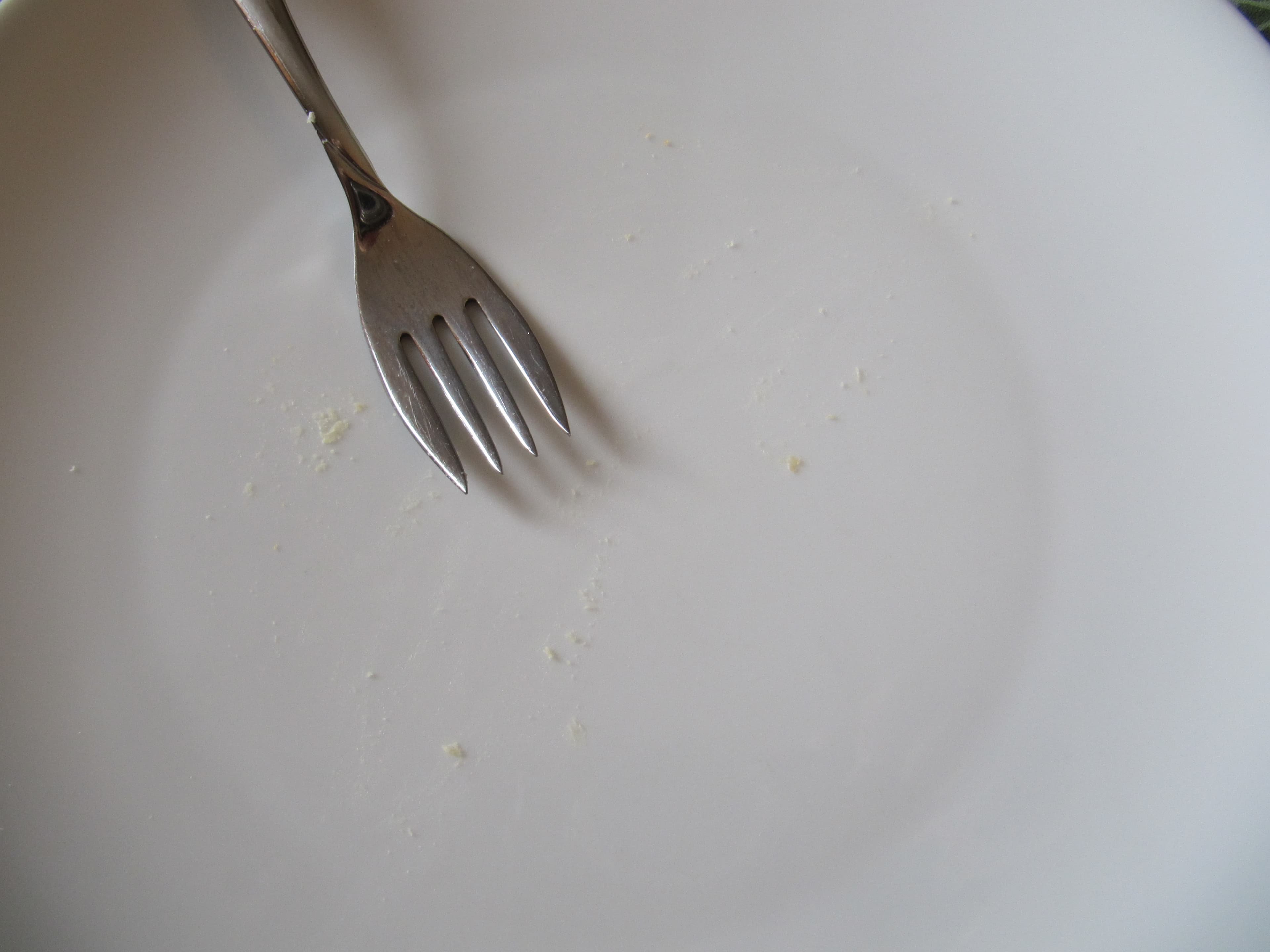 An empty plate