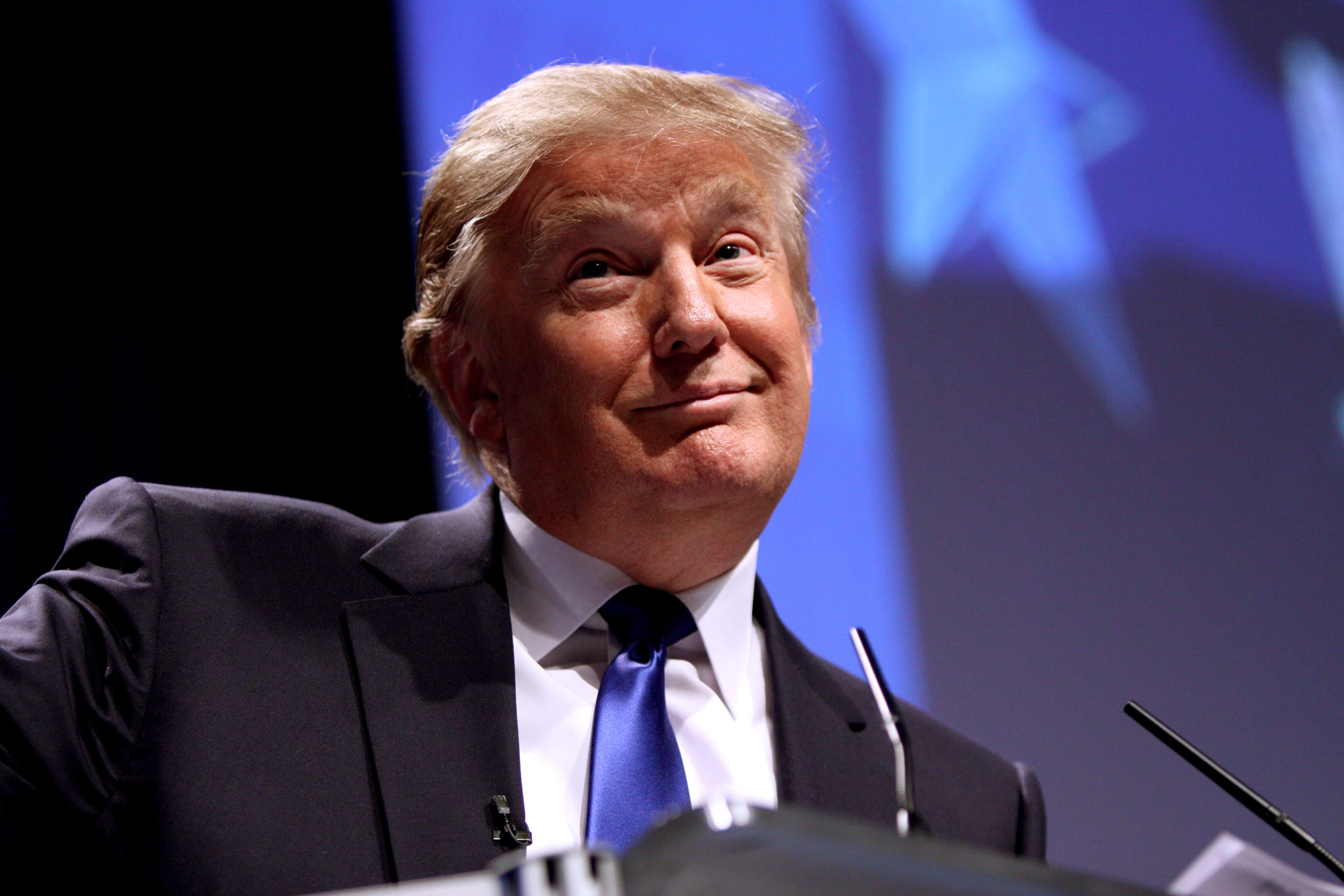 Donald Trump speaking at CPAC 2011 in Washington, D.C.