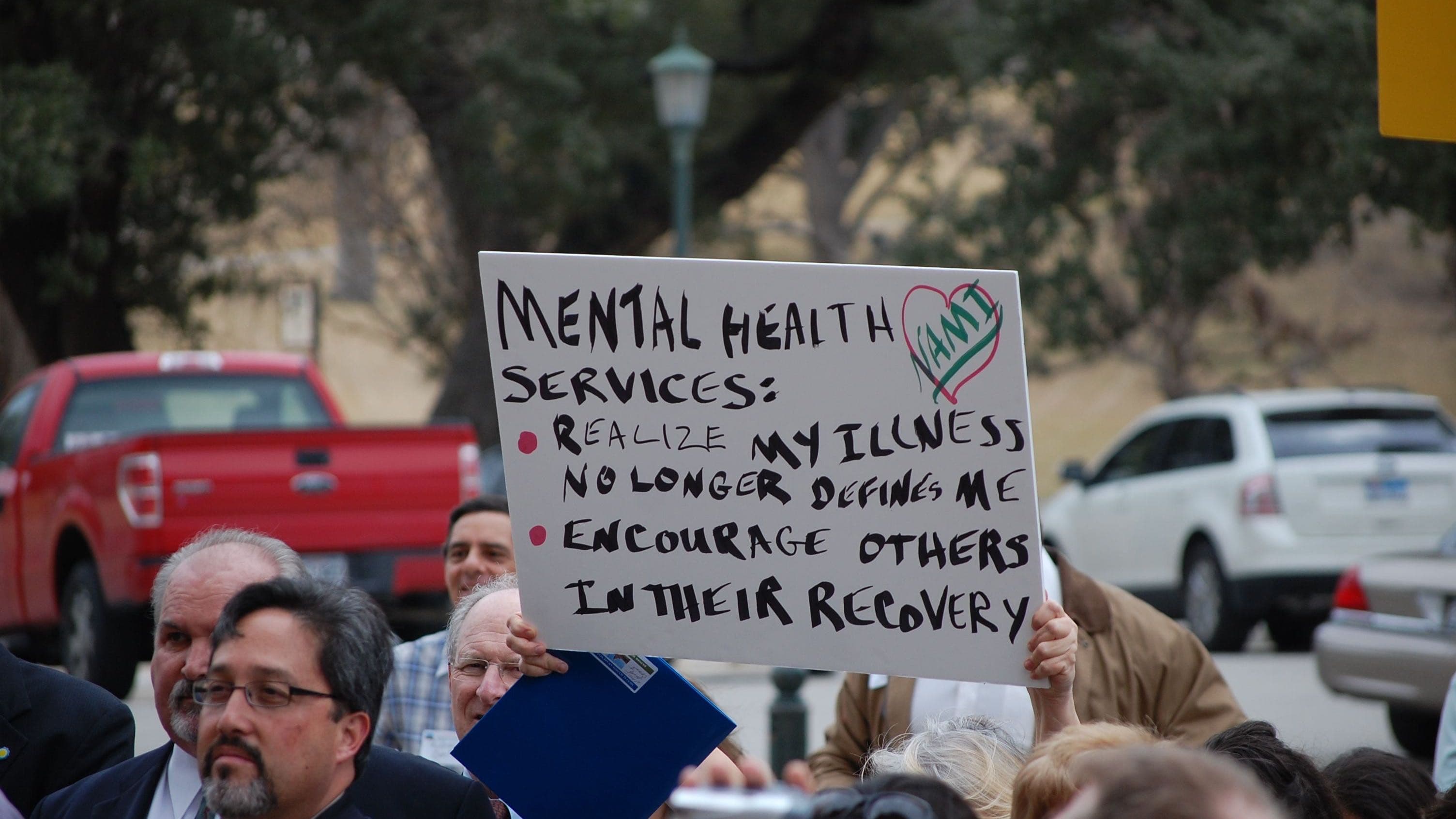 Mental health rally