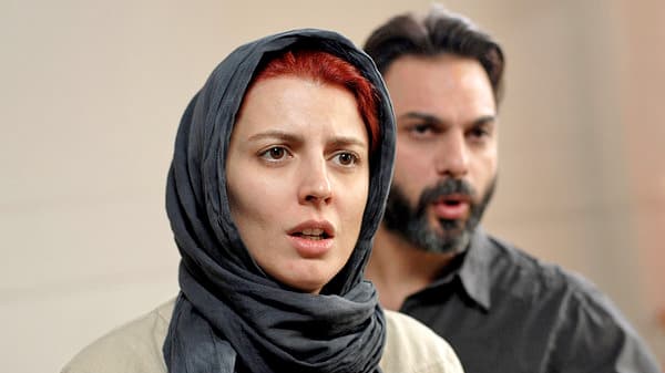 Leila Hatami and Peyman Moadi in "A Separation."