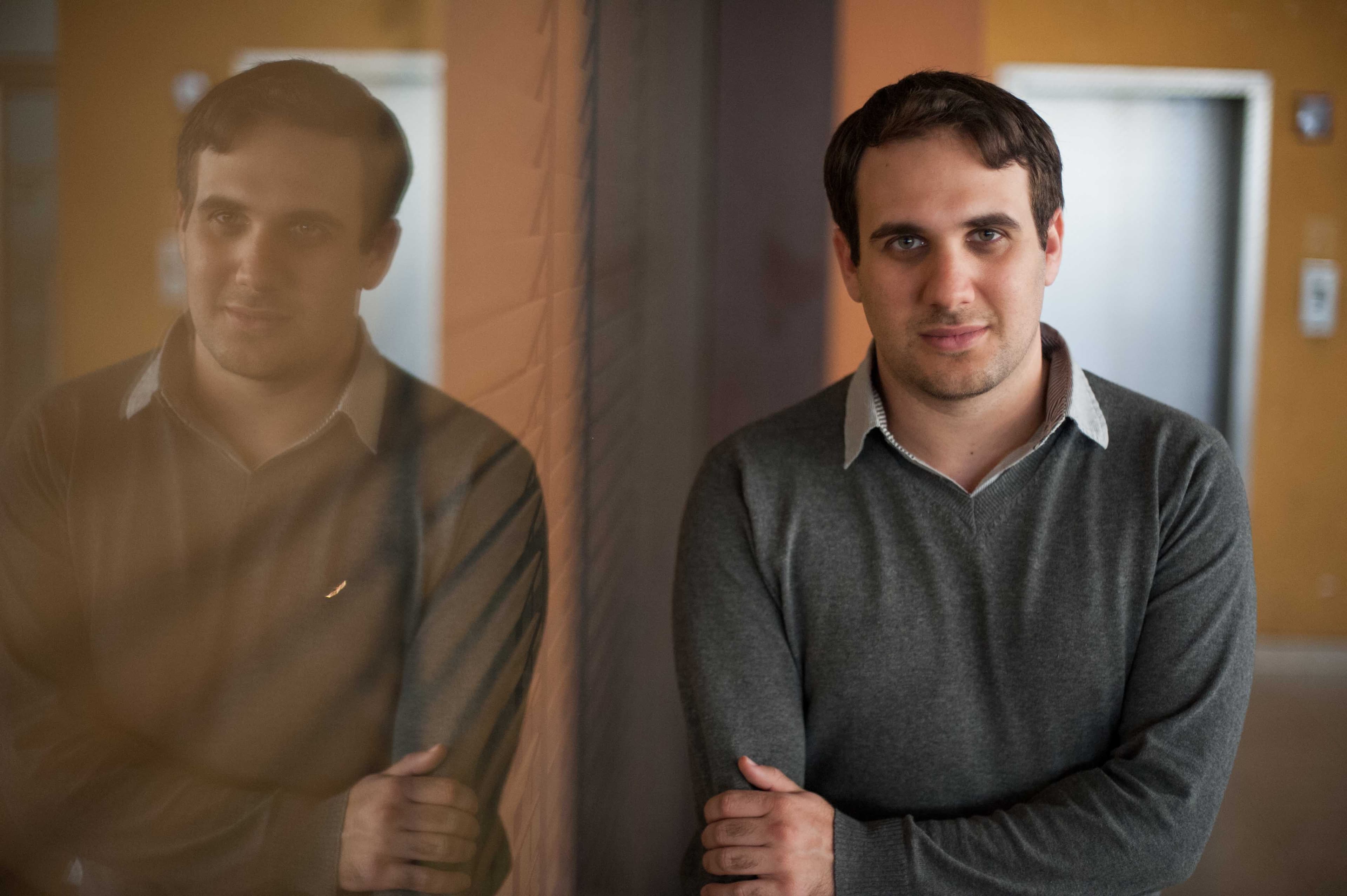 Nir Gaist, 25-year-old owner of the Israeli firm Nyotron.