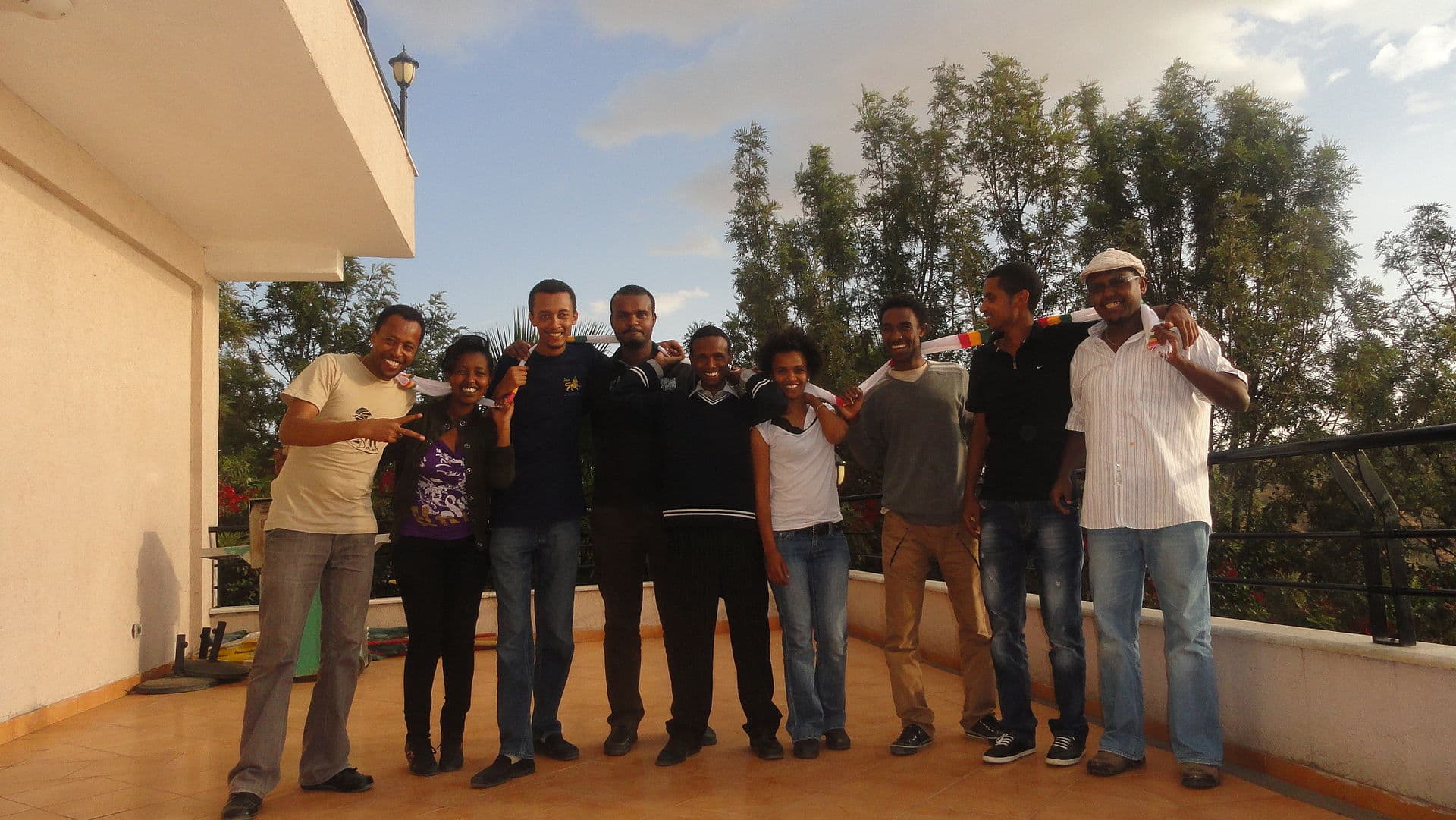 Members of the Zone 9 blogging collective in December, 2012