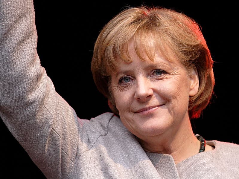 German Chancellor Angela Merkel