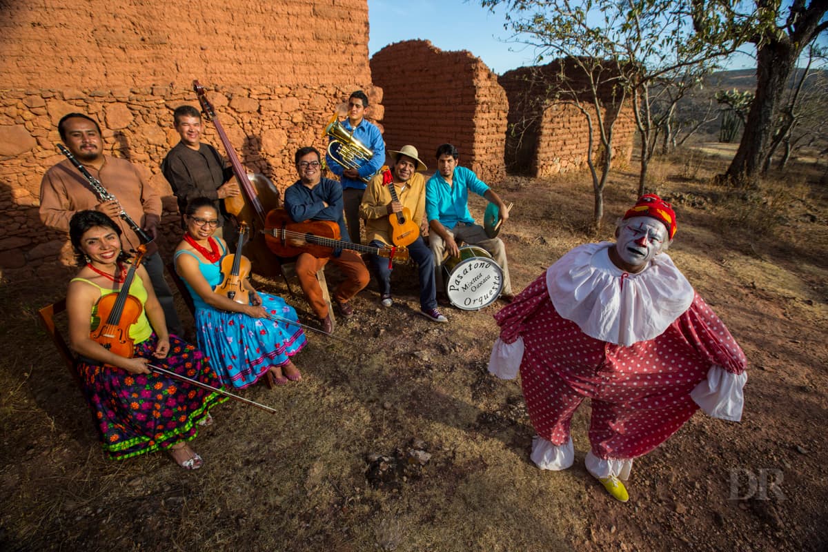 Pasatono Orquesta in the Mixteca region of Oaxaca, Mexico