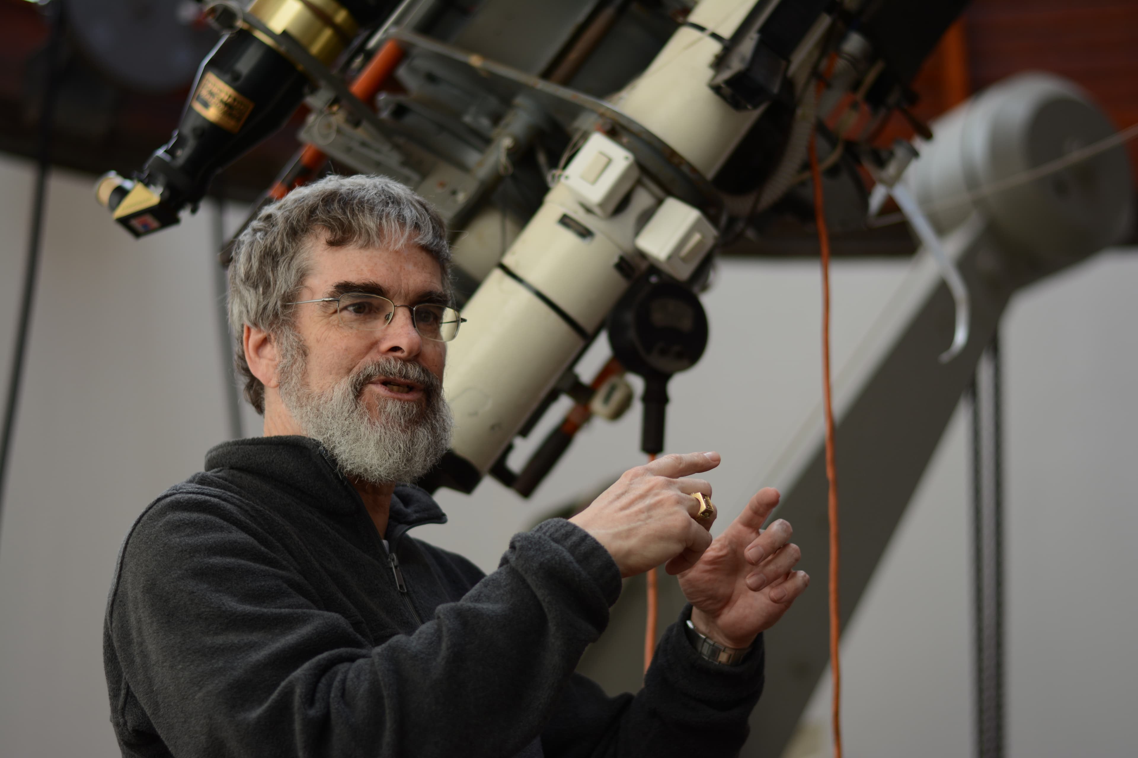 Brother Guy Consolmagno is a Jesuit priest and the director of the Vatican Observatory.