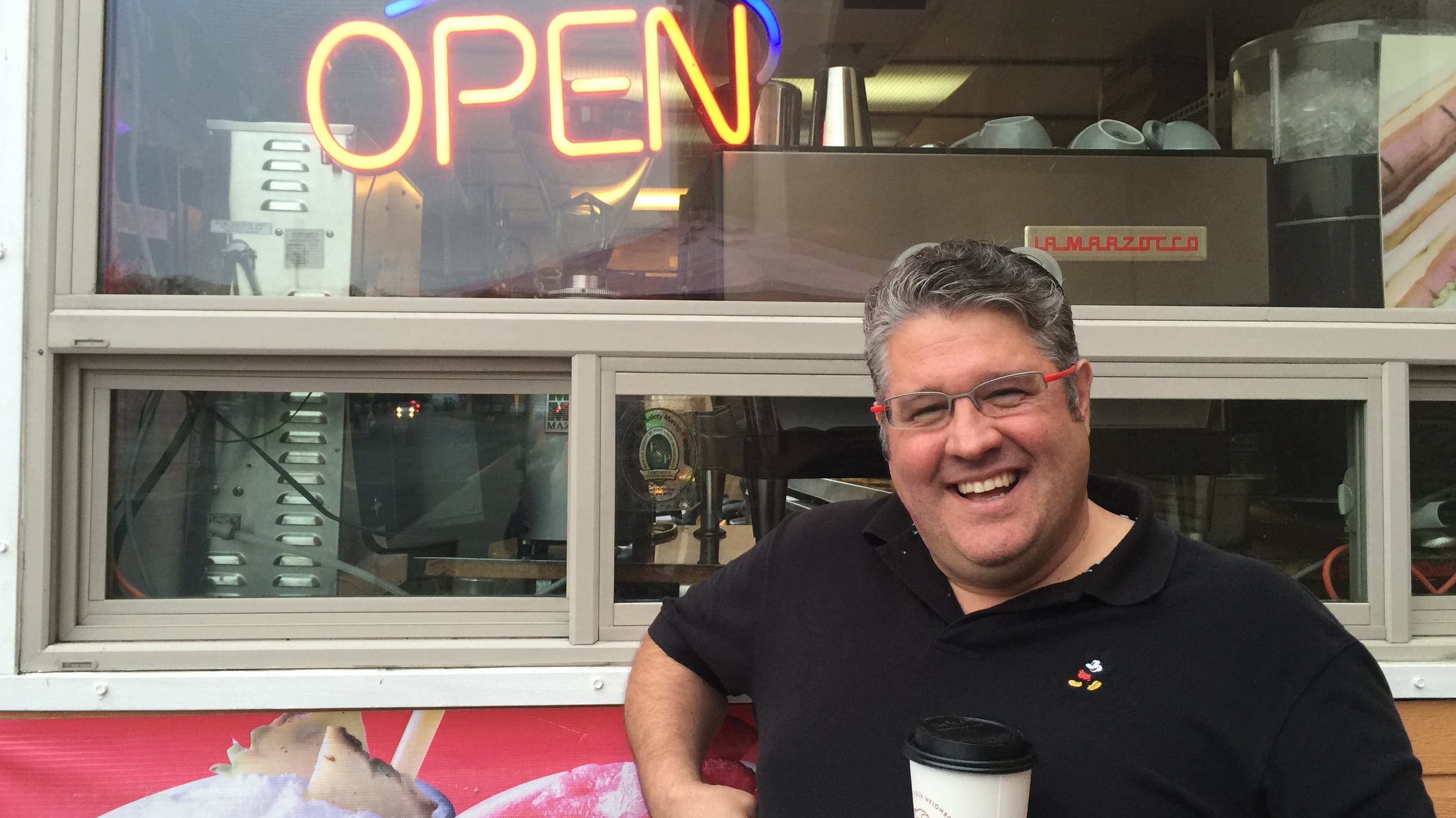 Chris Tara-Browne was a coffee magnate in Siberia. Now, he's starting over again in California. His new venture, CaféUnity, is going in in what was a hot dog stand in Rohnert Park.