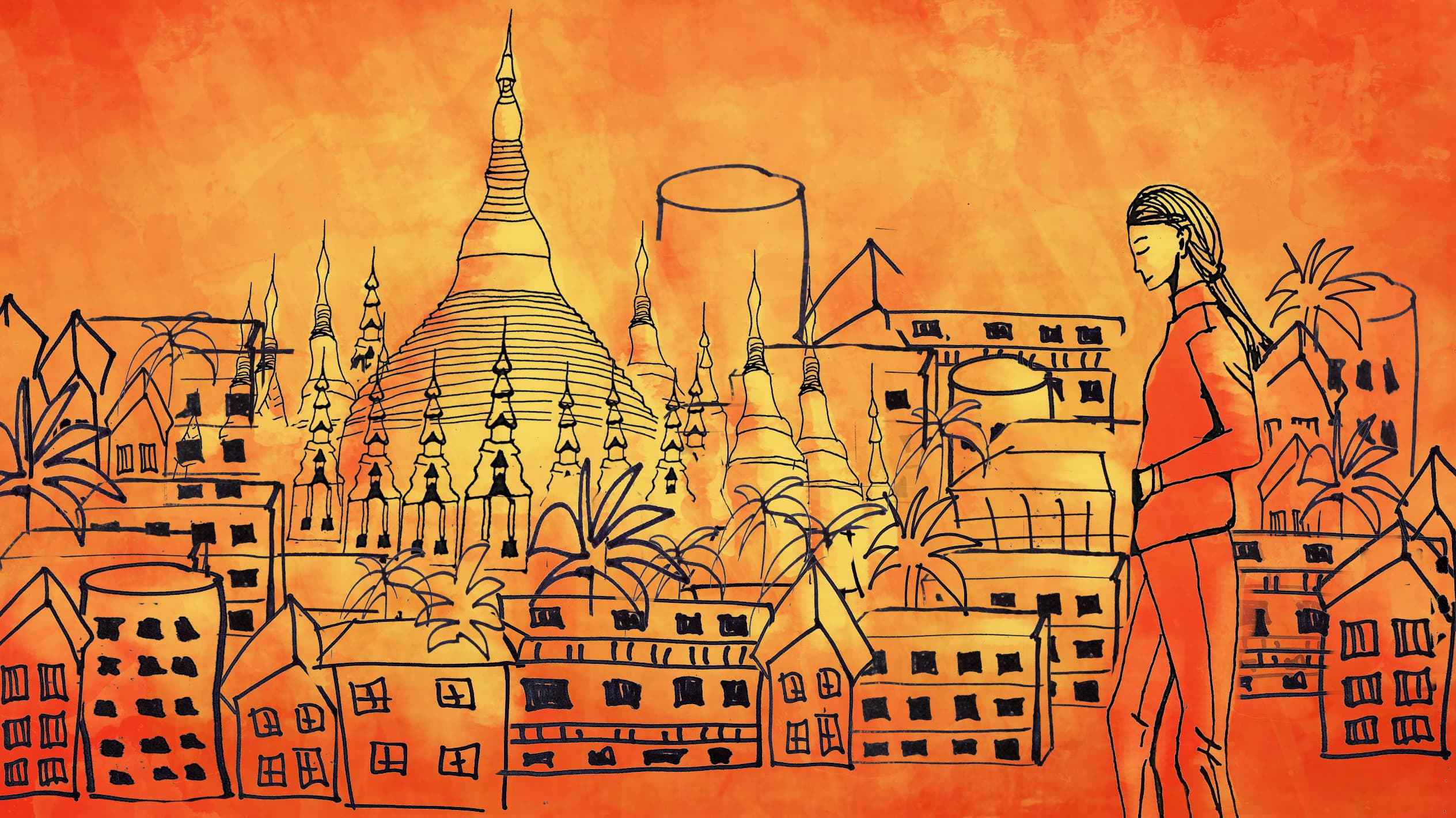 In Buddhist Myanmar, there's a view that abortion is wrong because "human life happens only in a blue moon, so we shouldn't waste a life like this."