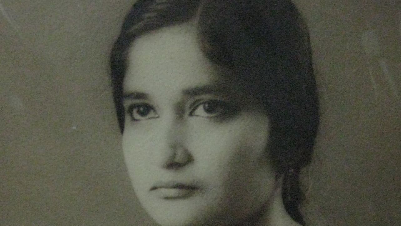 Deepak Singh's mother, Nirmala. He says it would be almost insulting to send her a Mother's Day card.